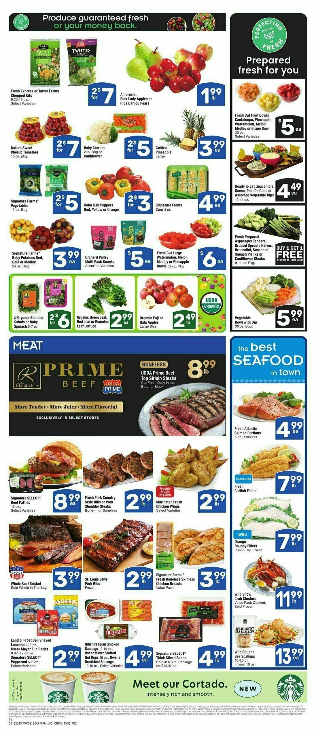 Randalls Weekly Ad from February 19