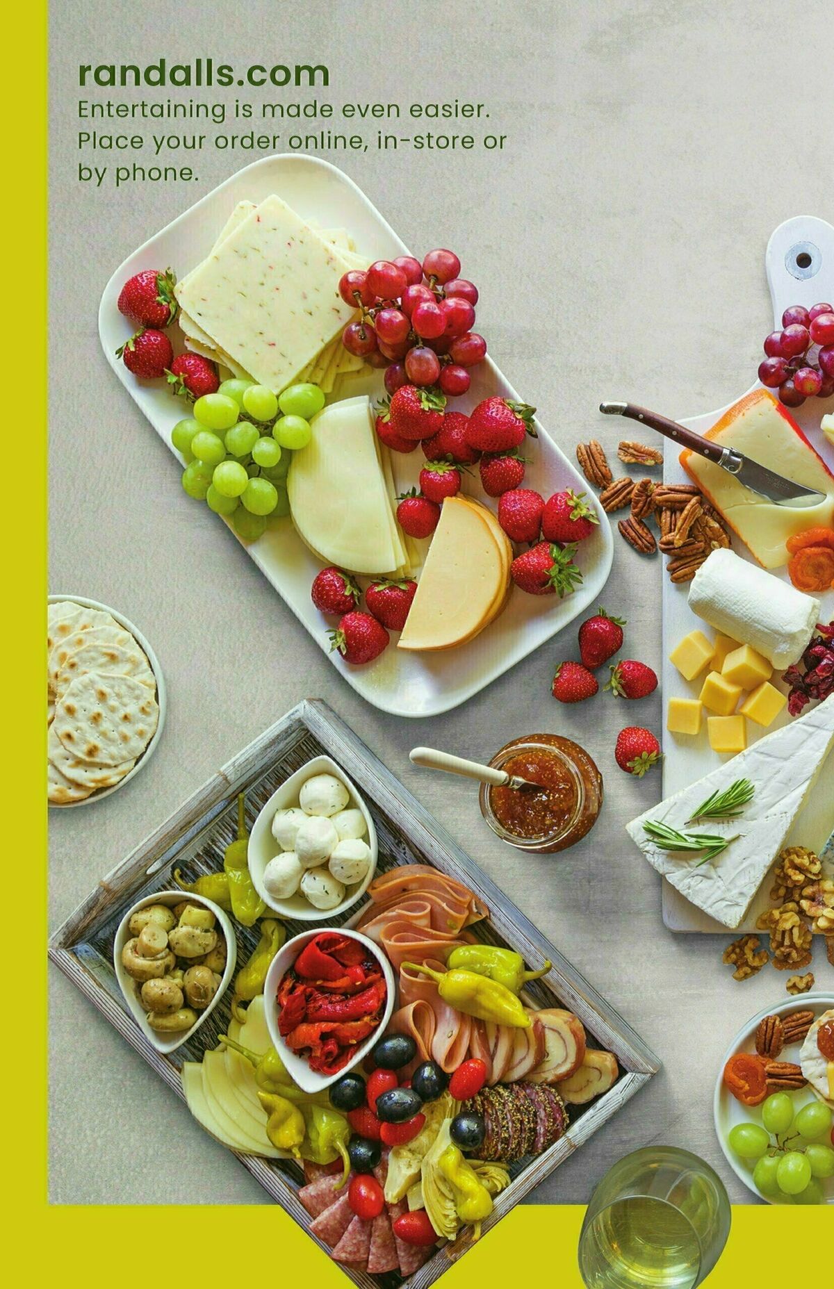 Randalls Entertaining Guide Weekly Ad from January 1