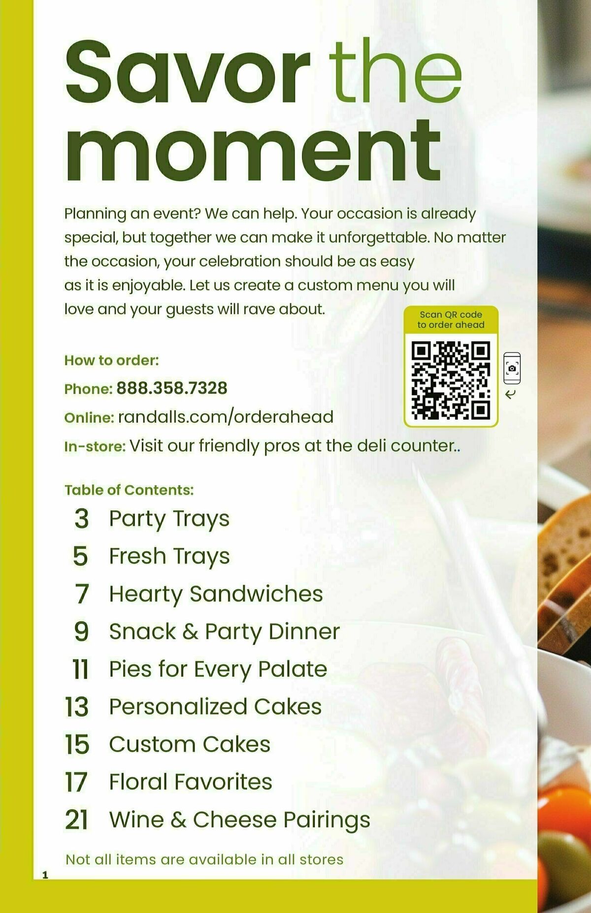 Randalls Entertaining Guide Weekly Ad from January 1