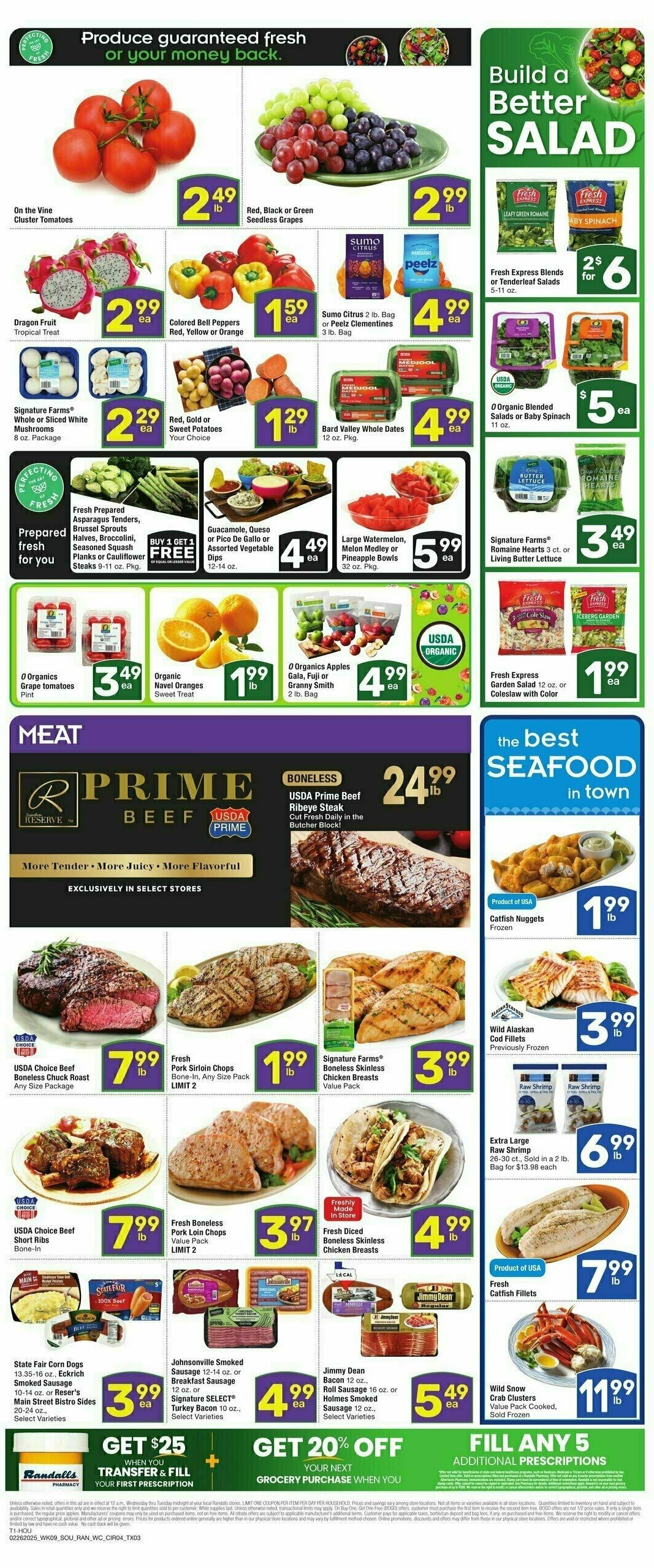Randalls Weekly Ad from February 26