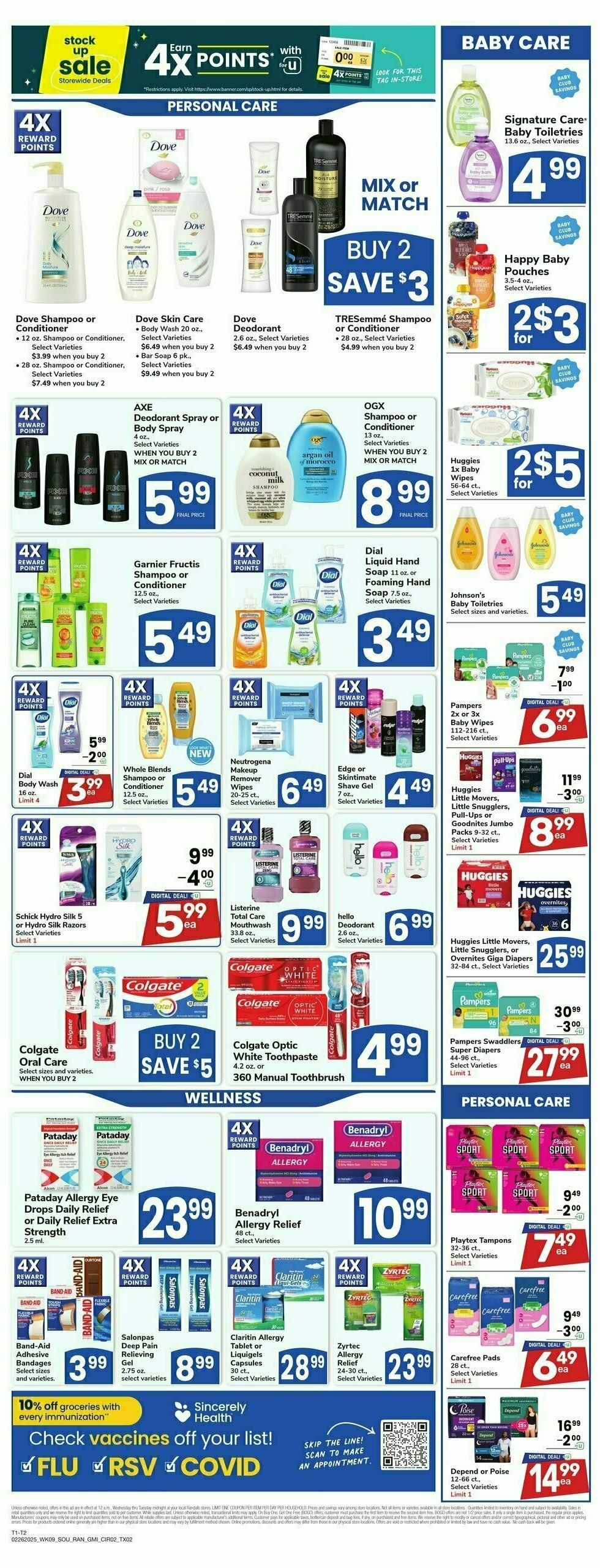 Randalls Weekly Ad from February 26