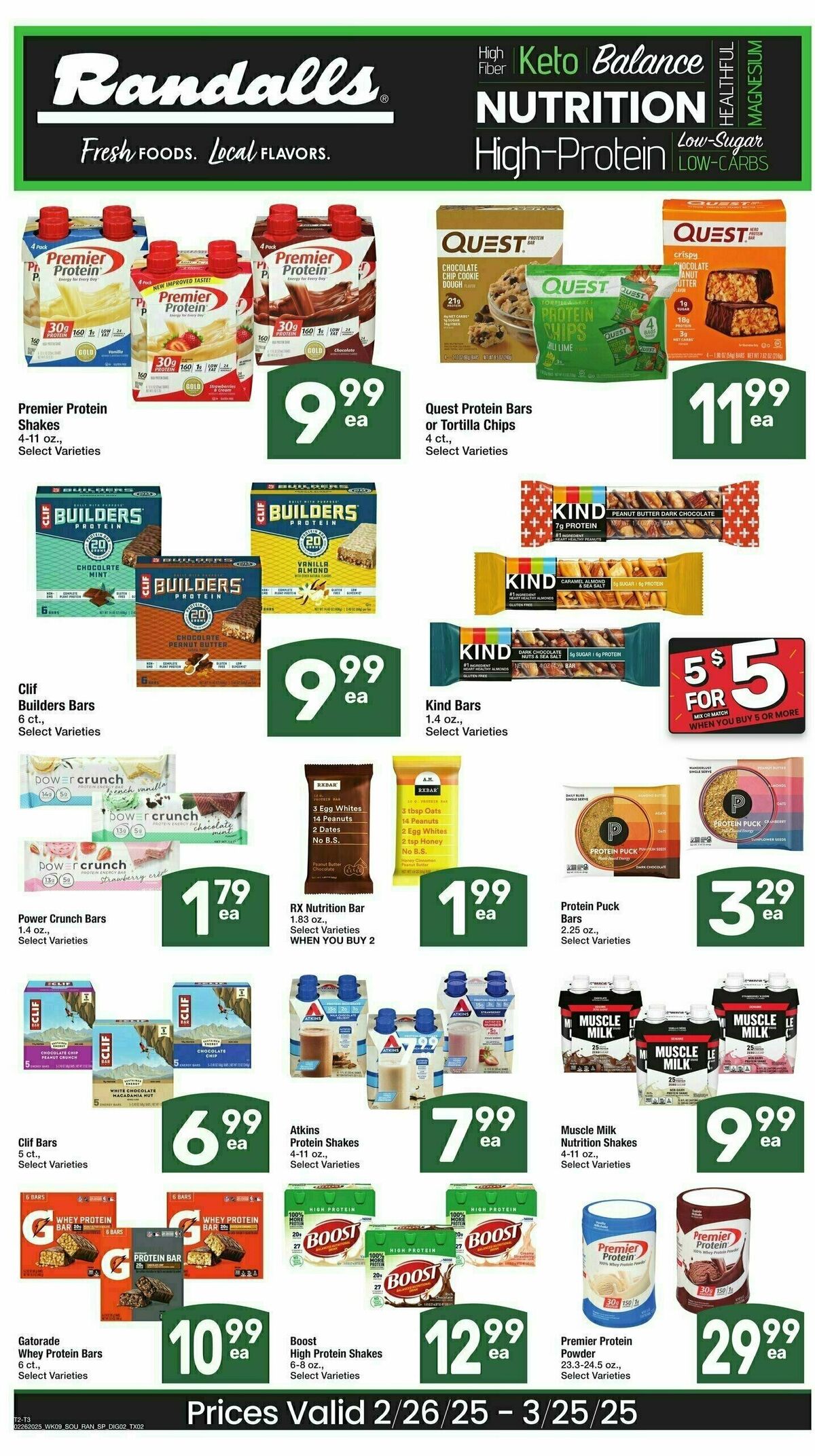 Randalls Weekly Ad from February 26