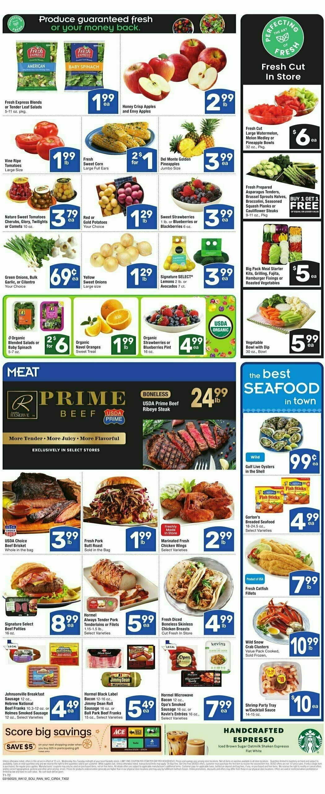 Randalls Weekly Ad from March 19