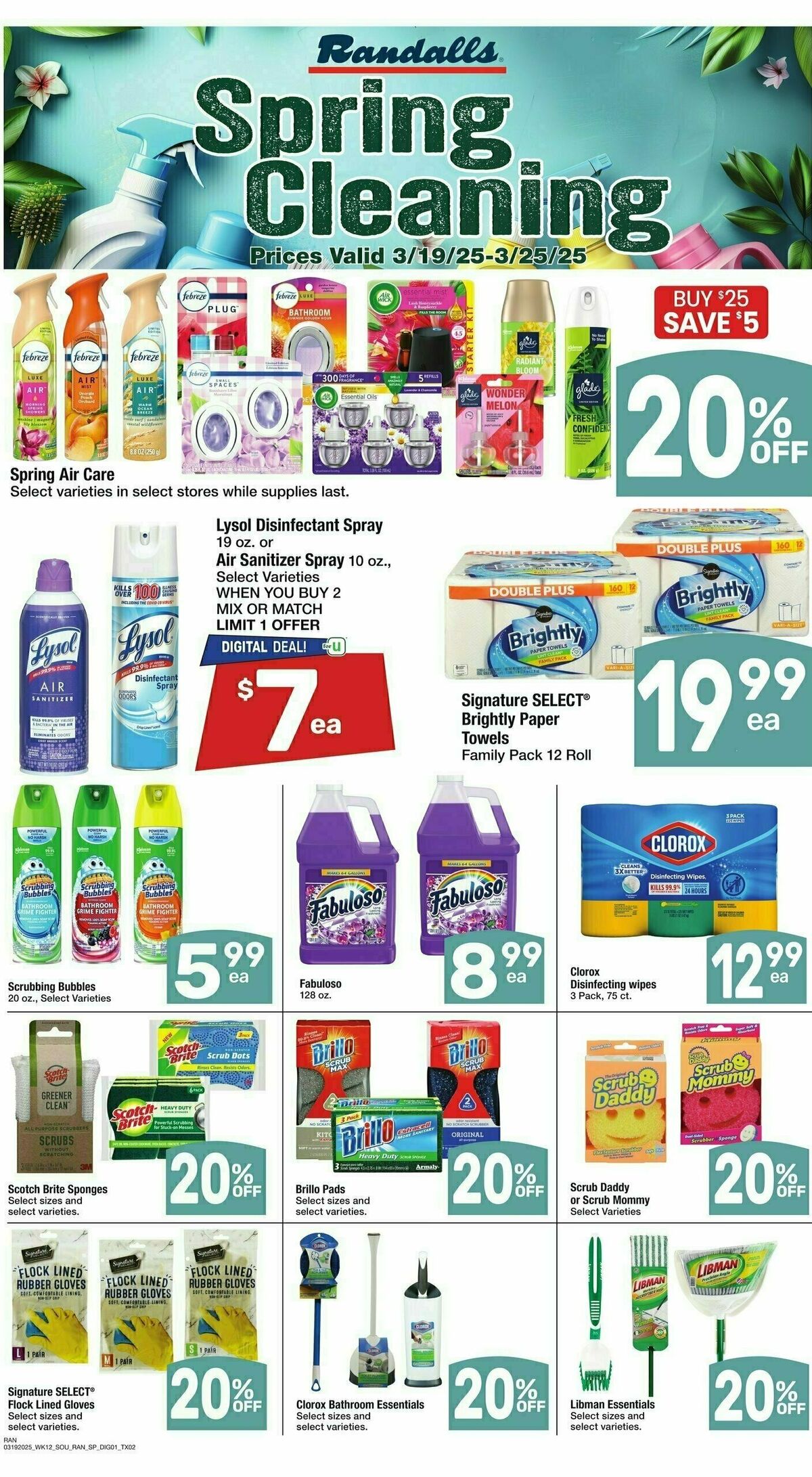 Randalls Weekly Ad from March 19