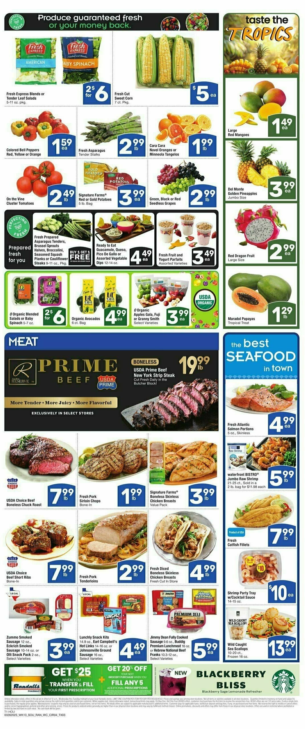 Randalls Weekly Ad from March 26