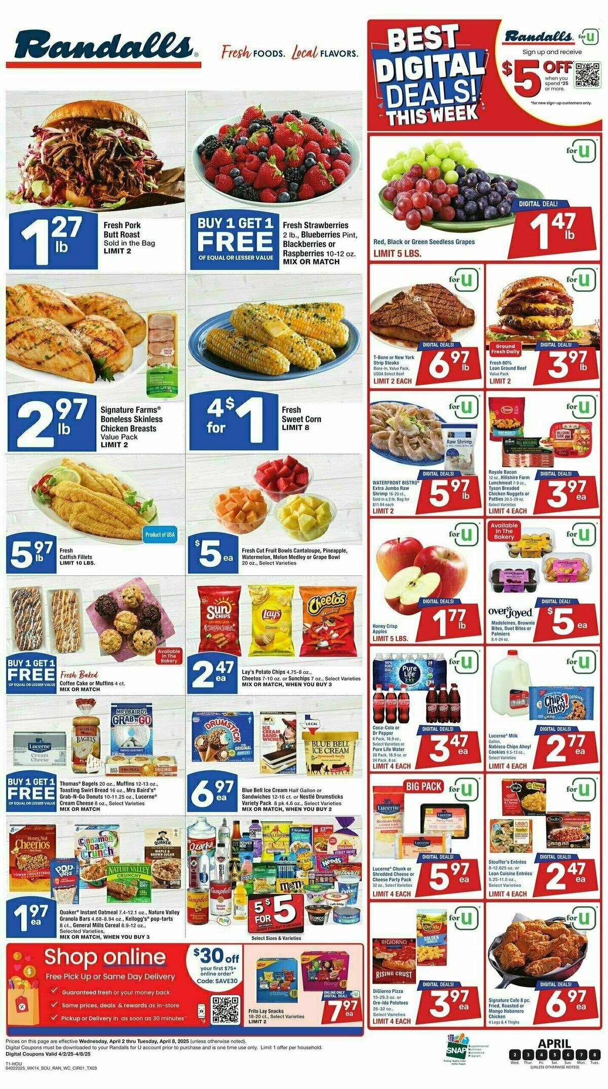 Randalls Weekly Ad from April 2
