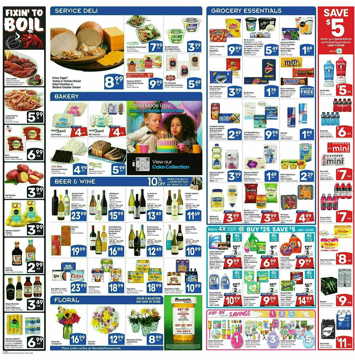 Randalls Weekly Ad from April 2