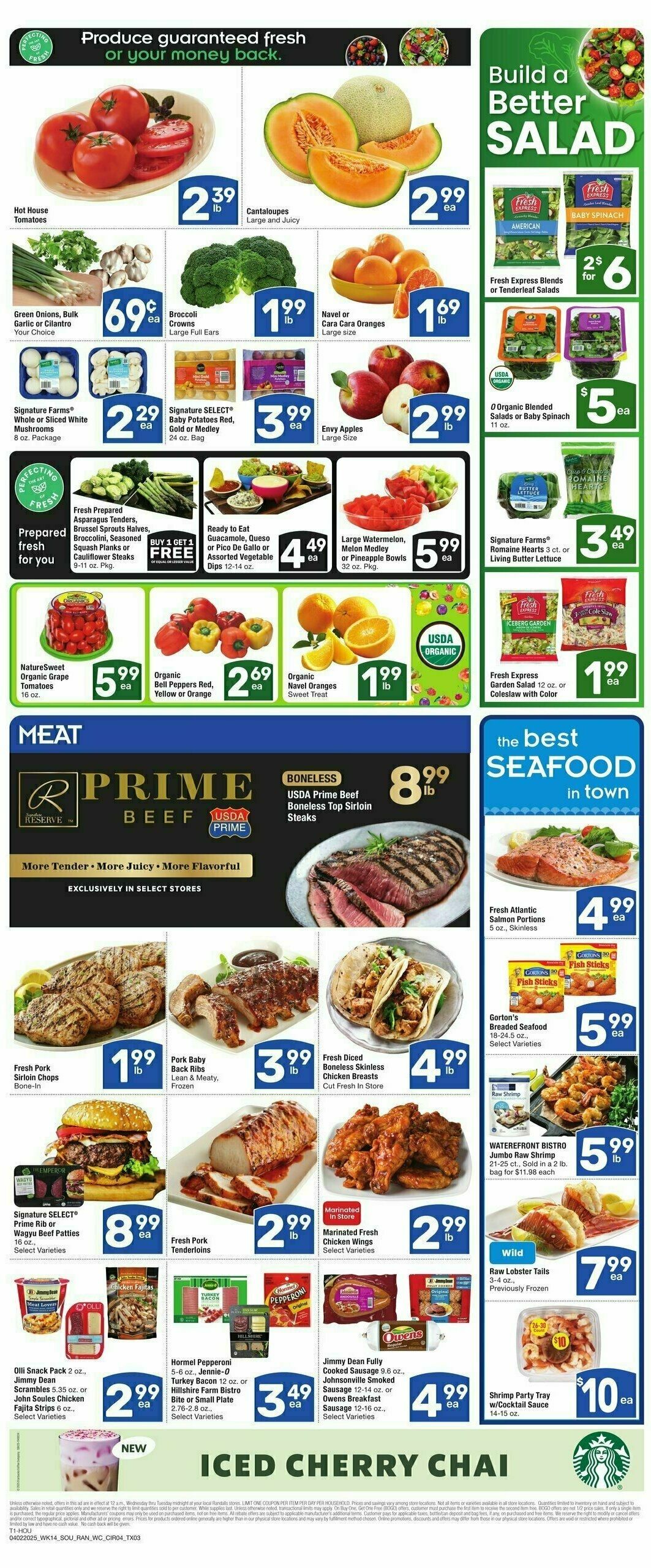 Randalls Weekly Ad from April 2