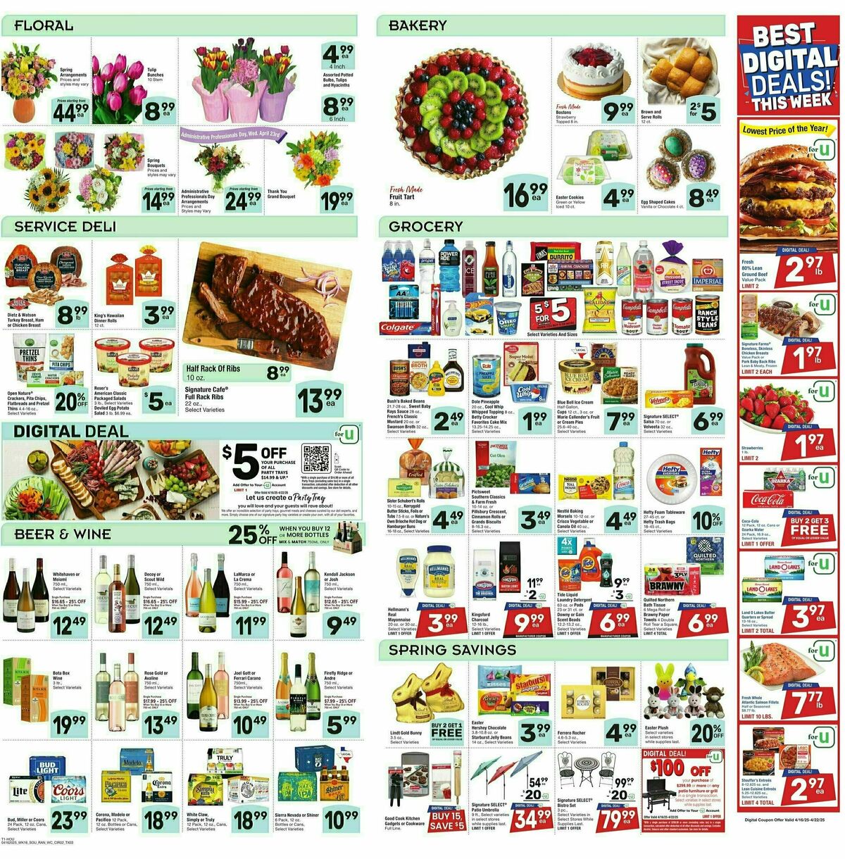 Randalls Weekly Ad from April 16