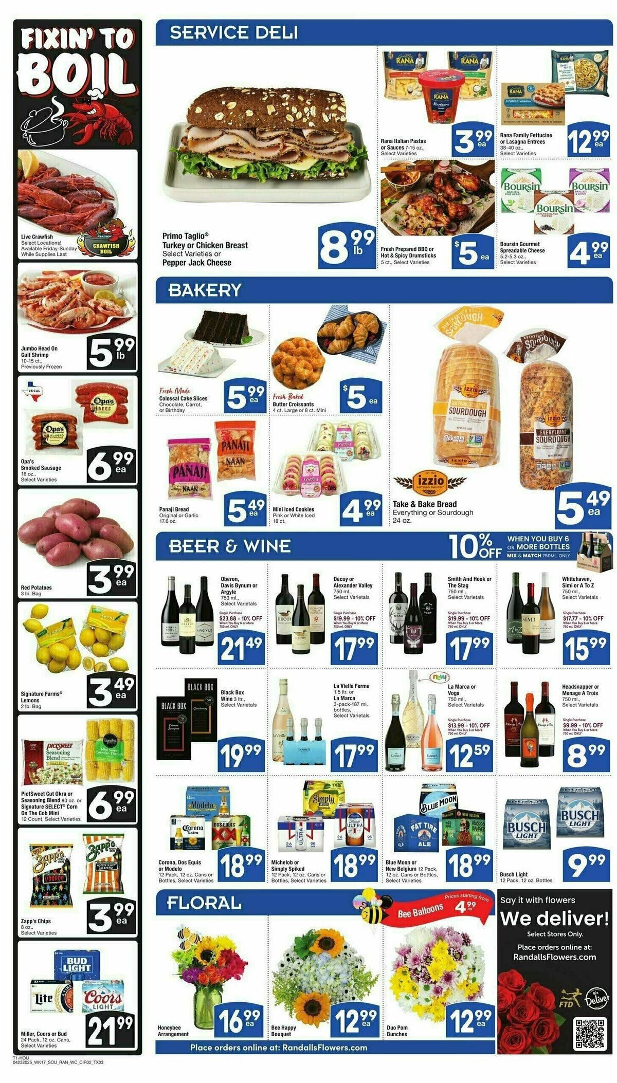 Randalls Weekly Ad from April 23