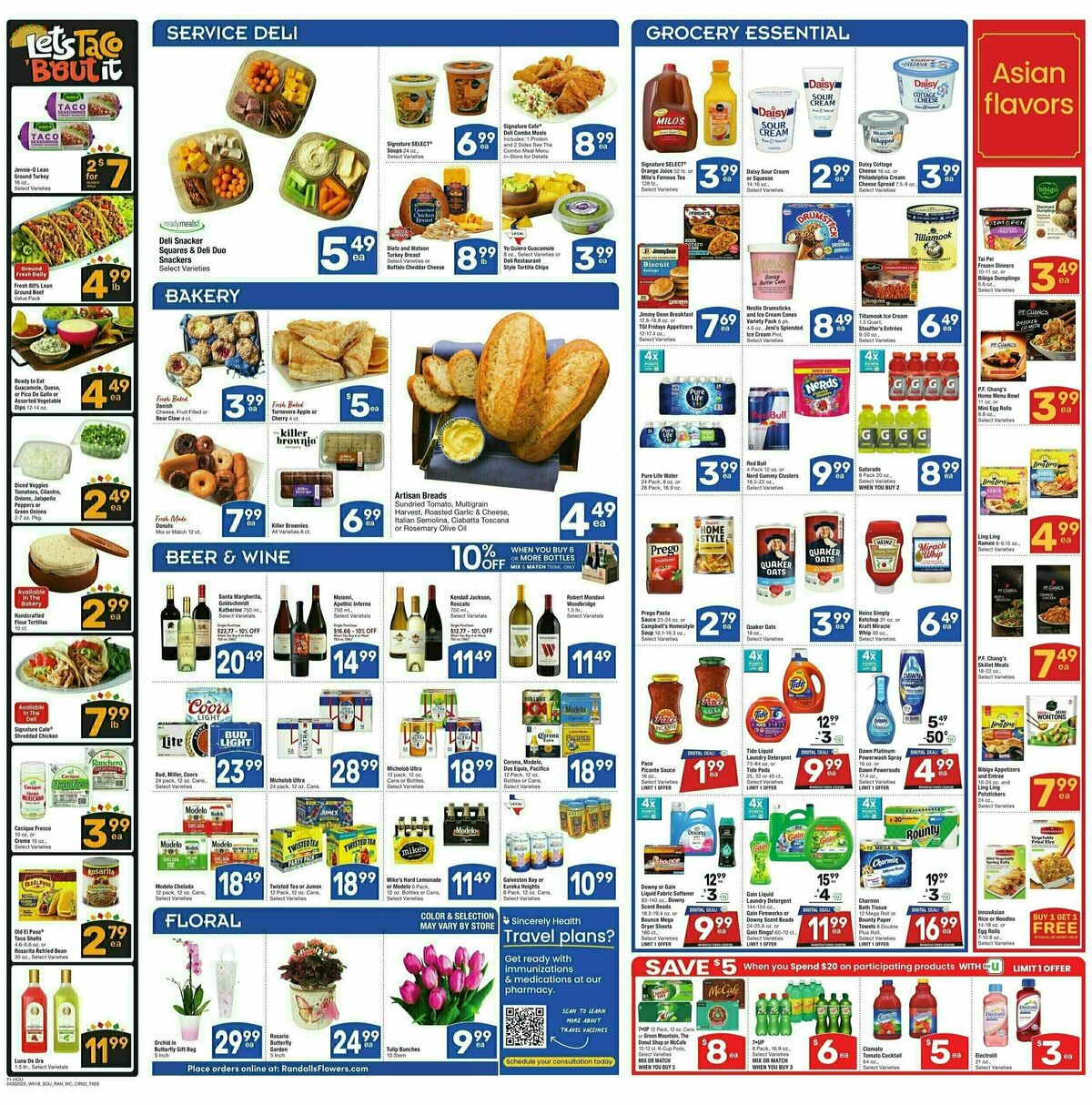 Randalls Weekly Ad from April 30
