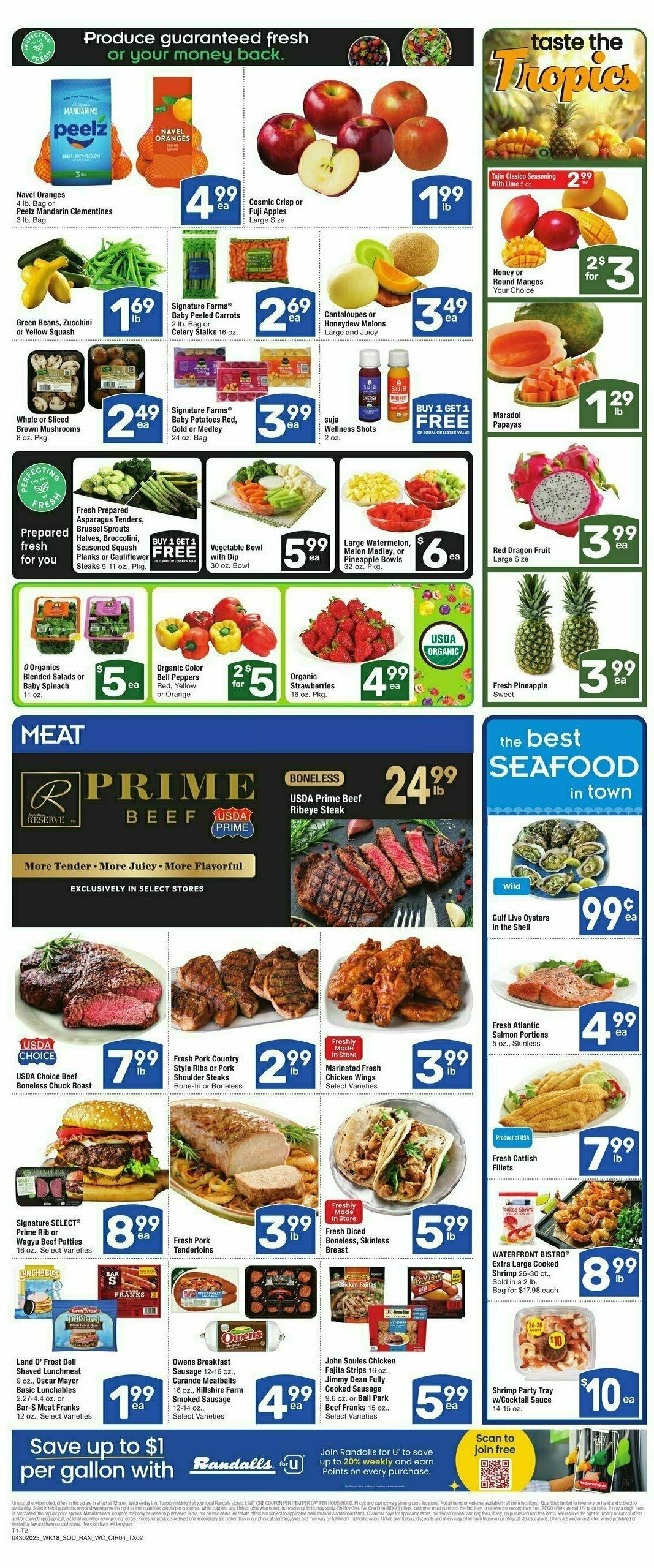 Randalls Weekly Ad from April 30