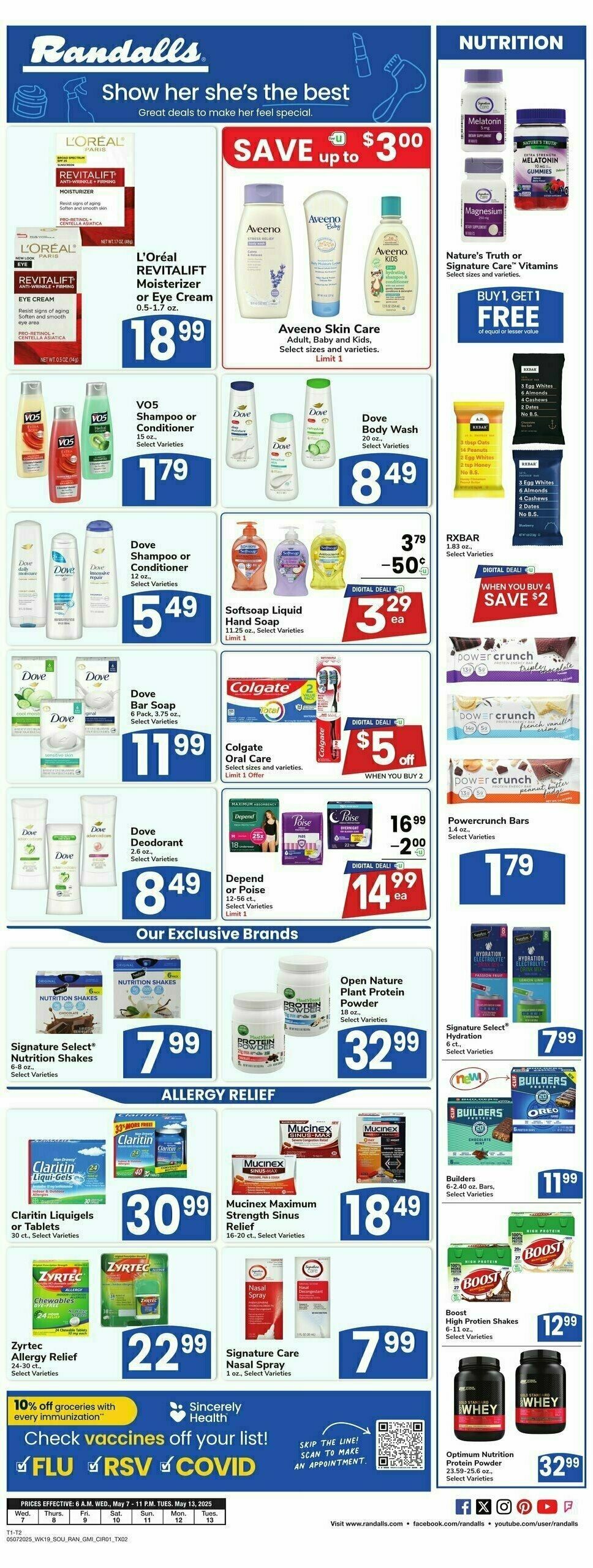 Randalls Weekly Ad from May 7