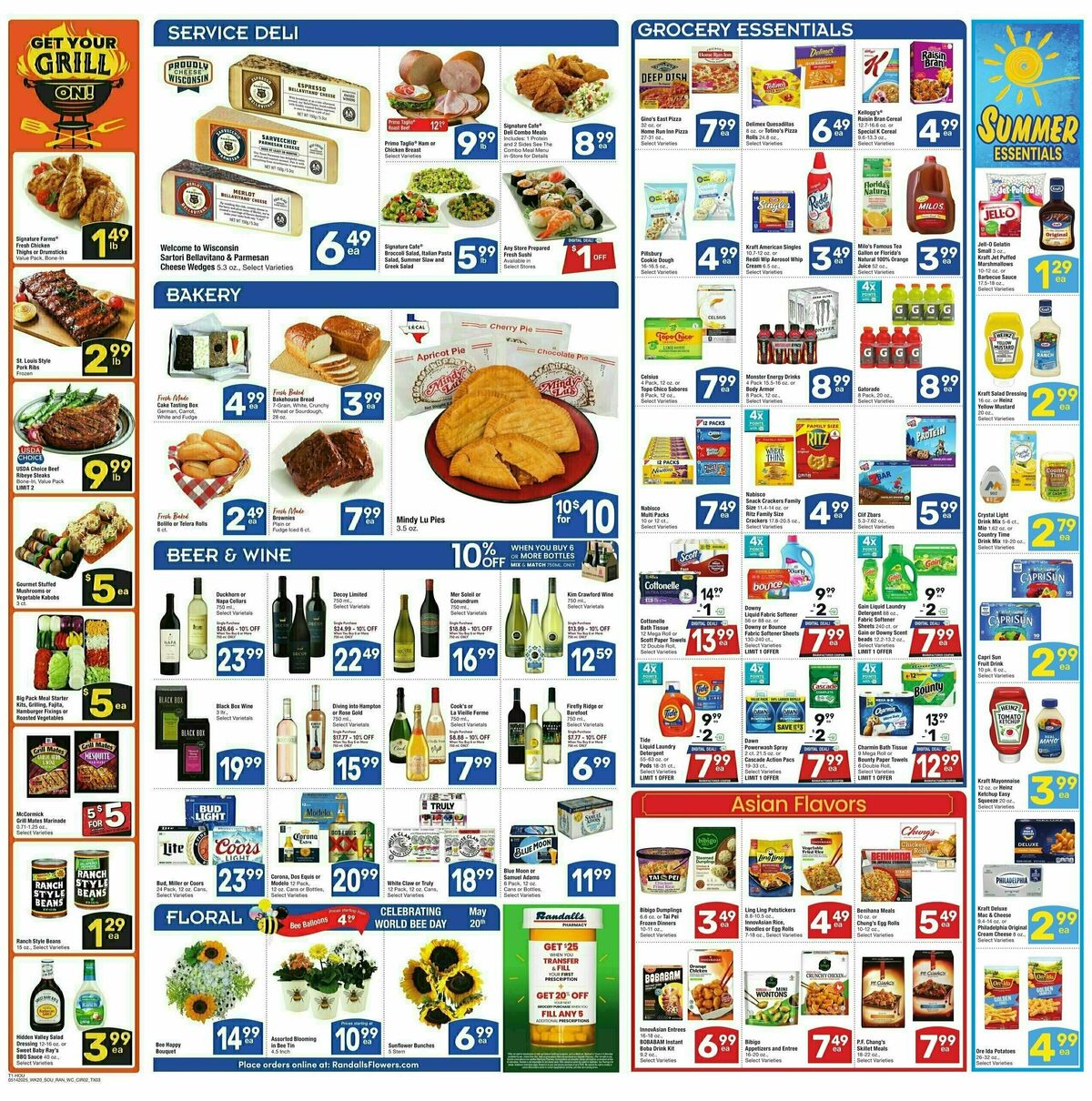 Randalls Weekly Ad from May 14