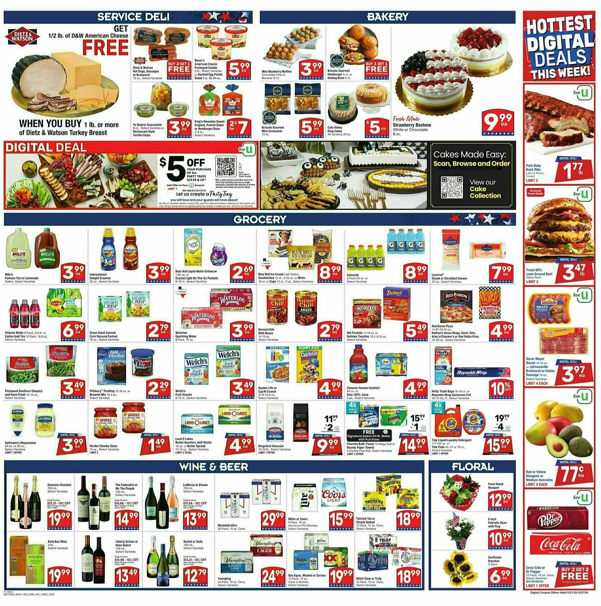 Randalls Weekly Ad from May 21
