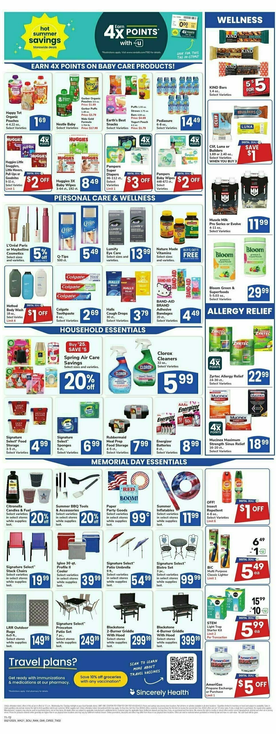 Randalls Weekly Ad from May 21