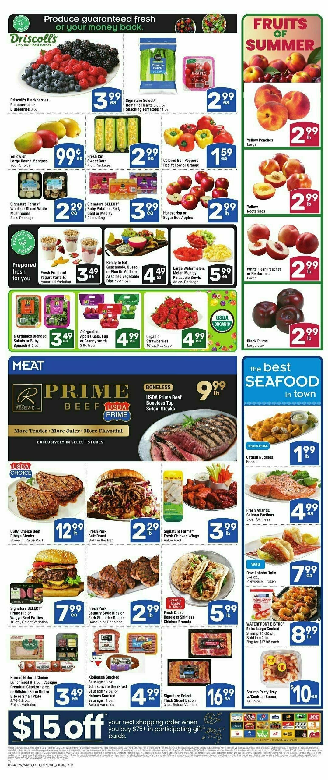 Randalls Weekly Ad from June 4