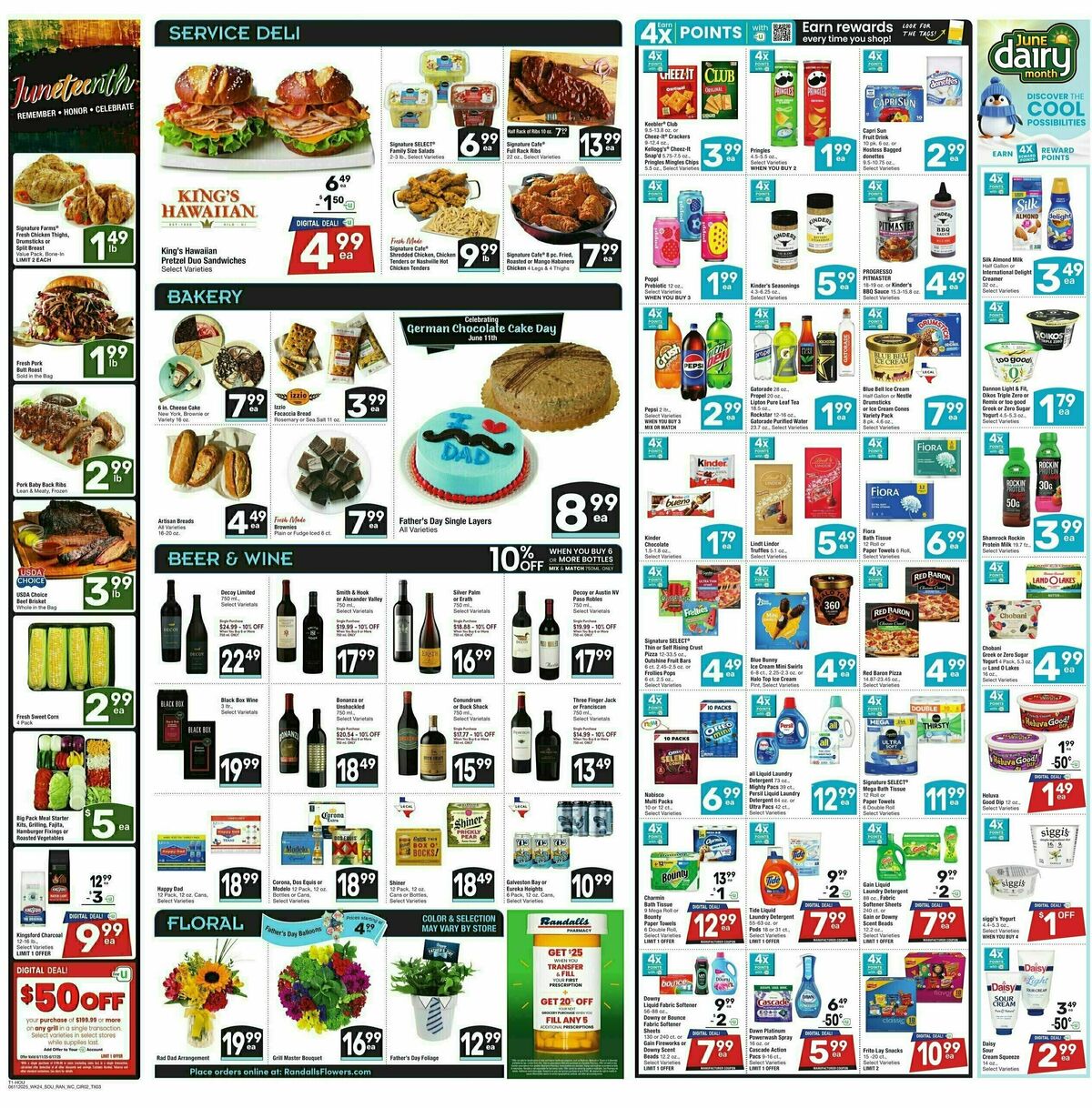 Randalls Weekly Ad from June 11