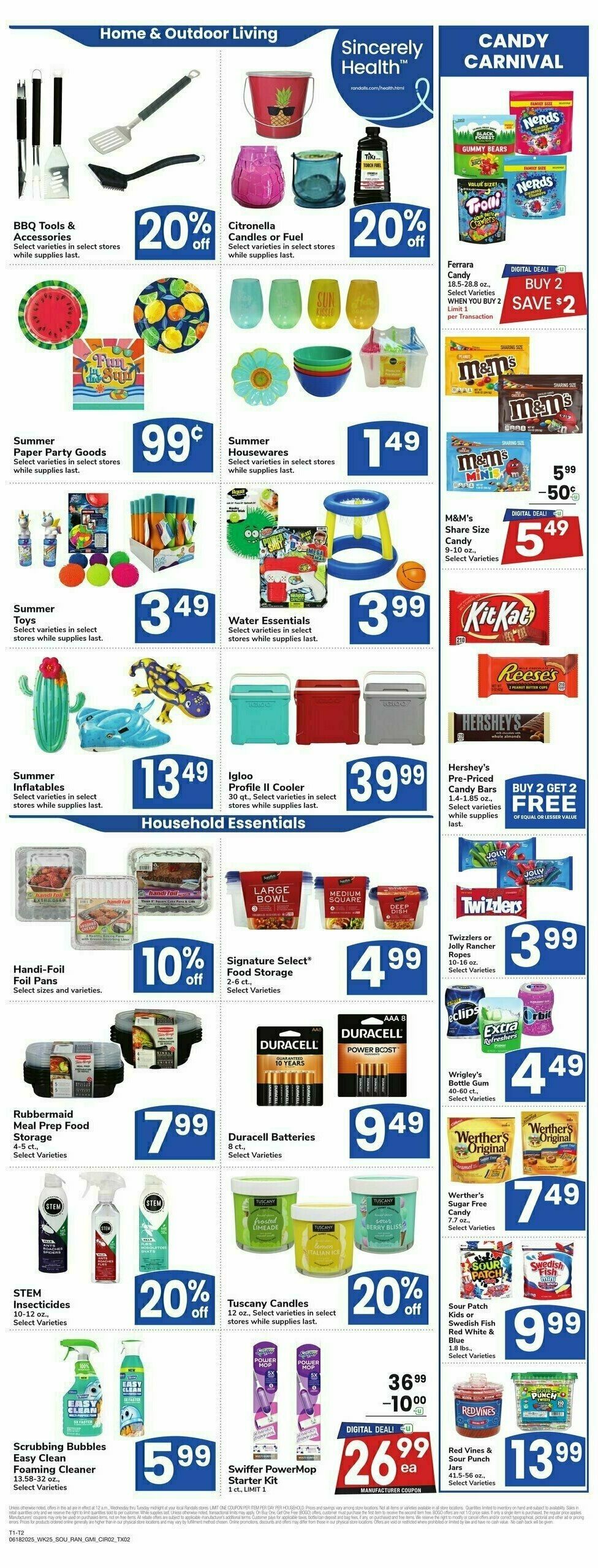 Randalls Weekly Ad from June 18