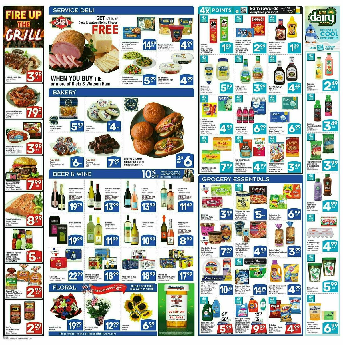Randalls Weekly Ad from June 25