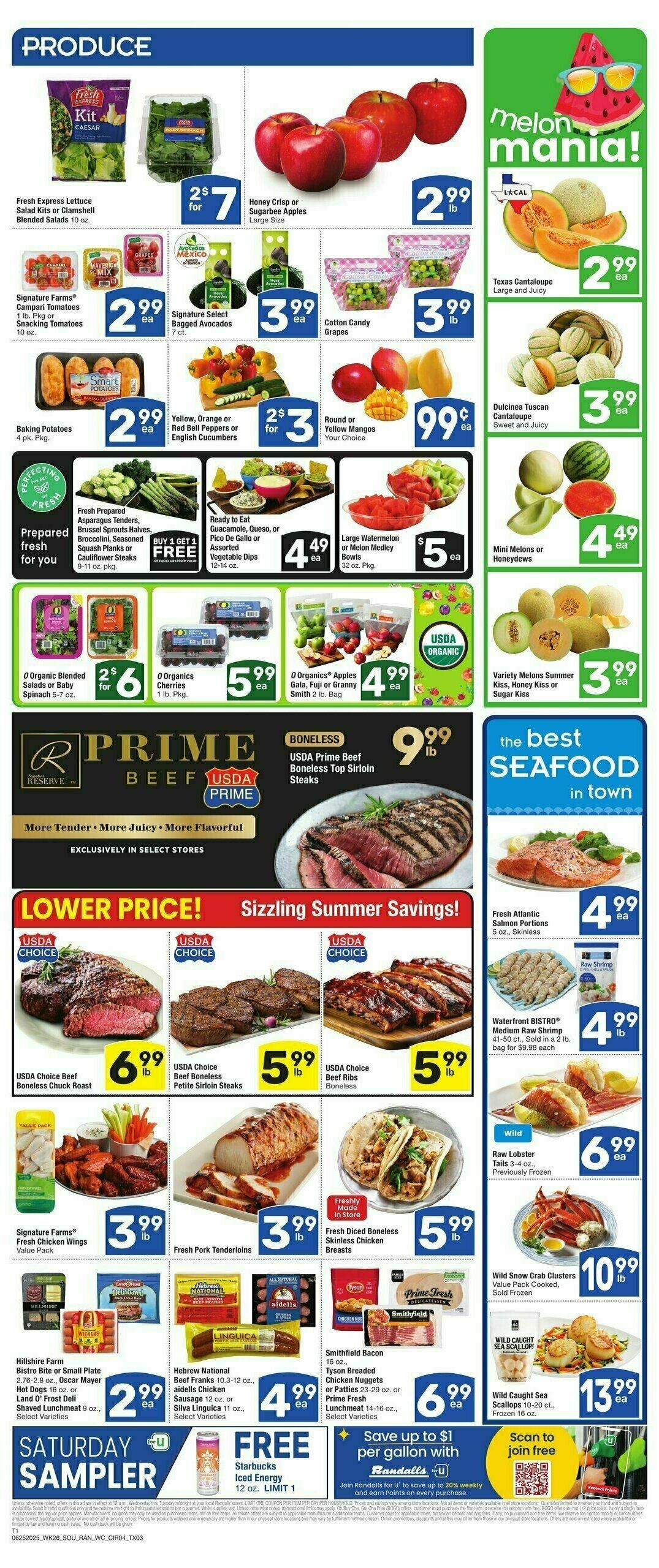 Randalls Weekly Ad from June 25