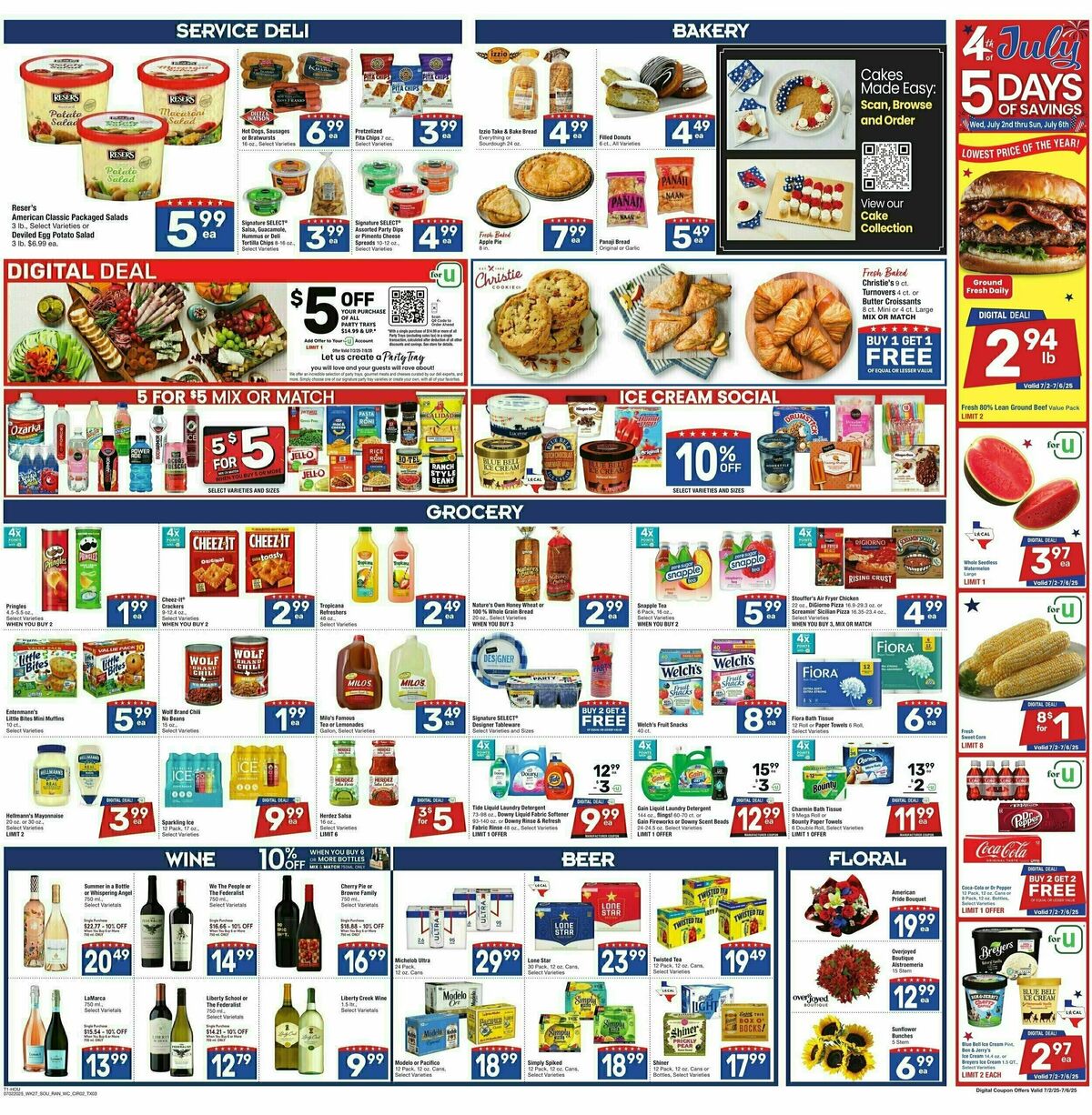 Randalls Weekly Ad from July 2