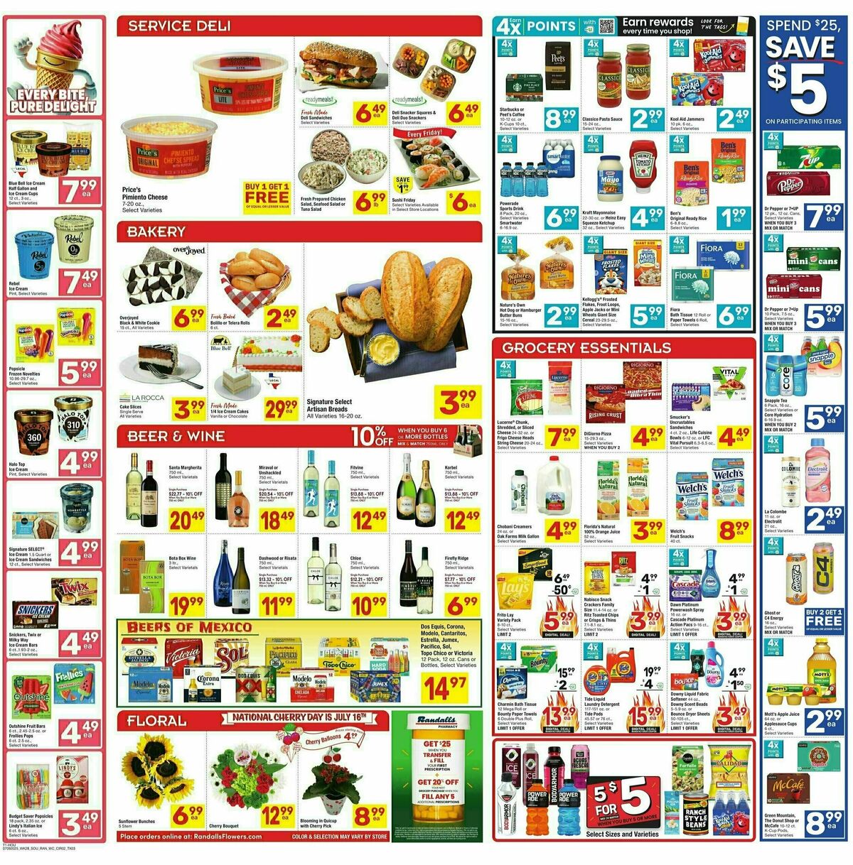 Randalls Weekly Ad from July 9