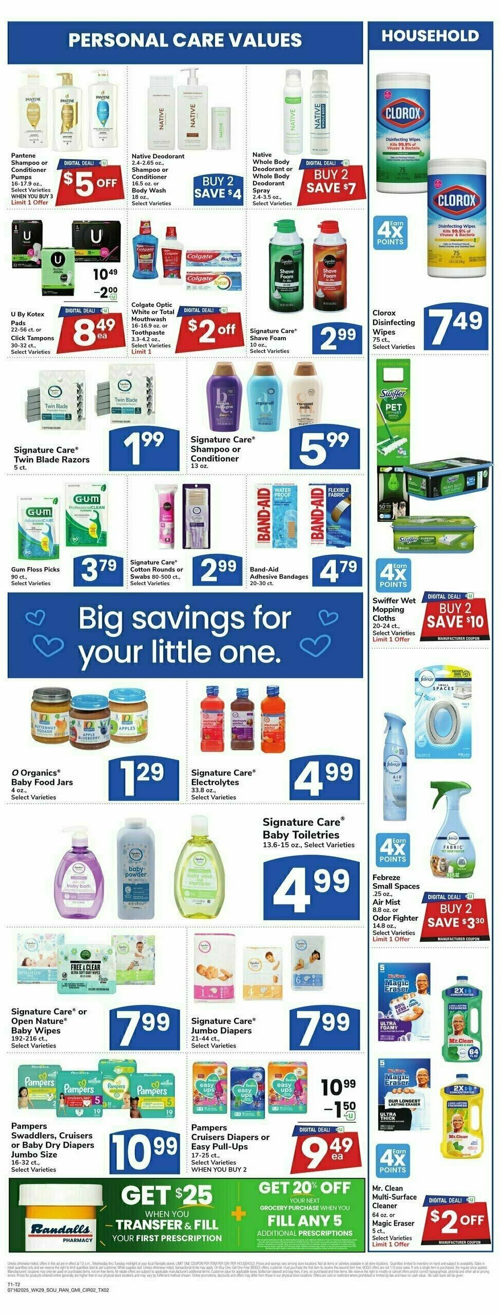 Randalls Weekly Ad from July 16