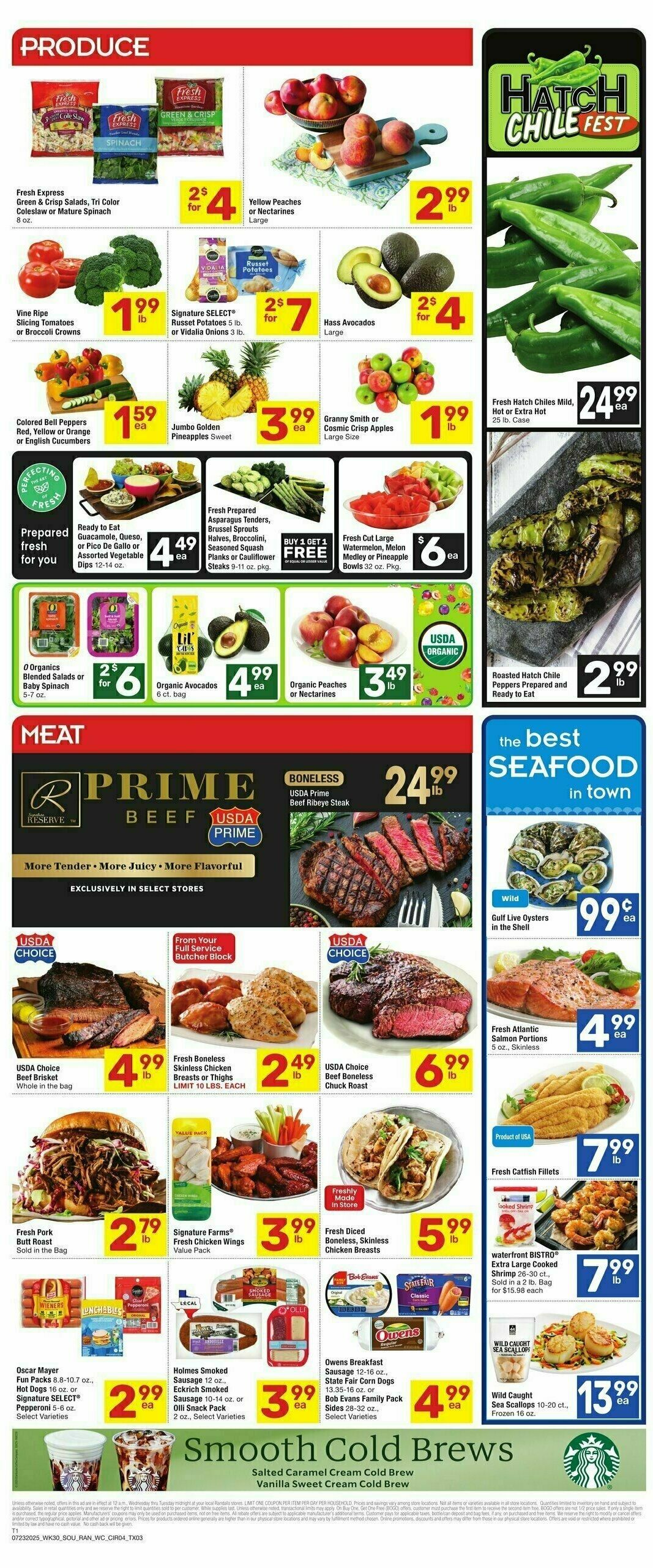 Randalls Weekly Ad from July 23