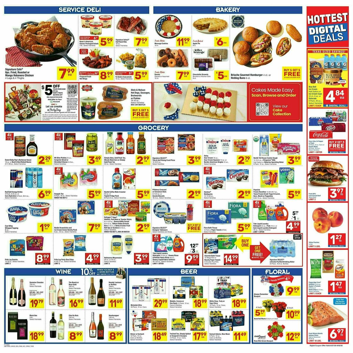 Randalls Weekly Ad from August 27