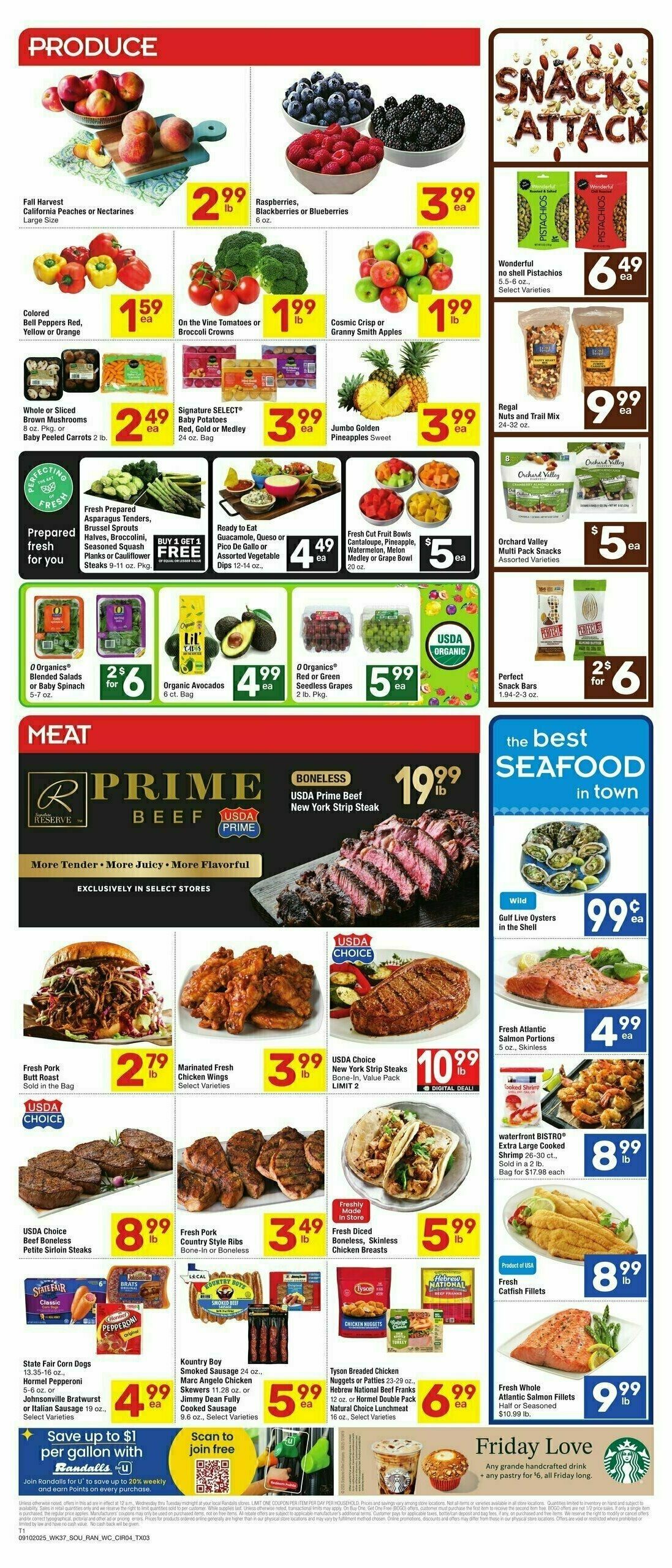 Randalls Weekly Ad from September 10
