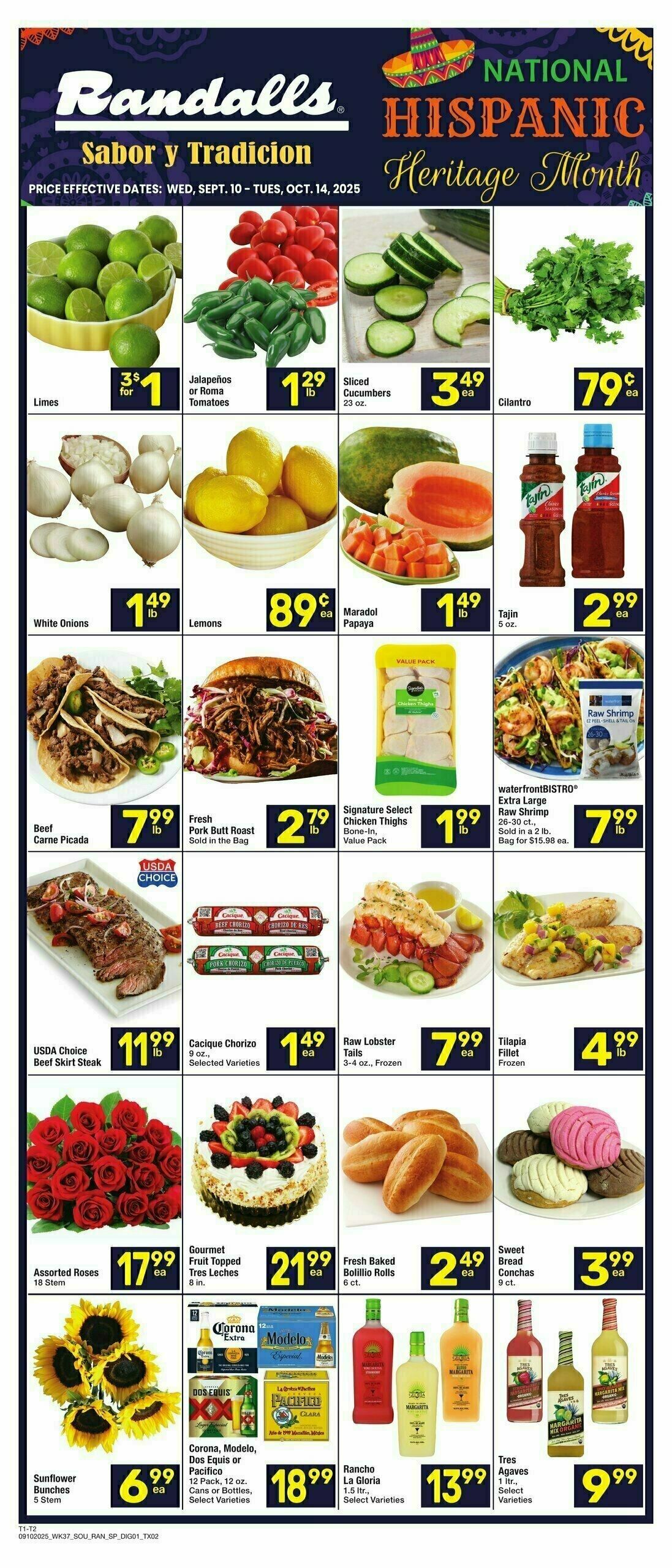 Randalls Specialty Publication Weekly Ad from September 10