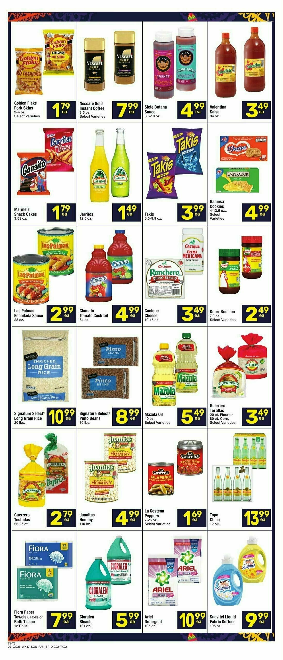 Randalls Specialty Publication Weekly Ad from September 10