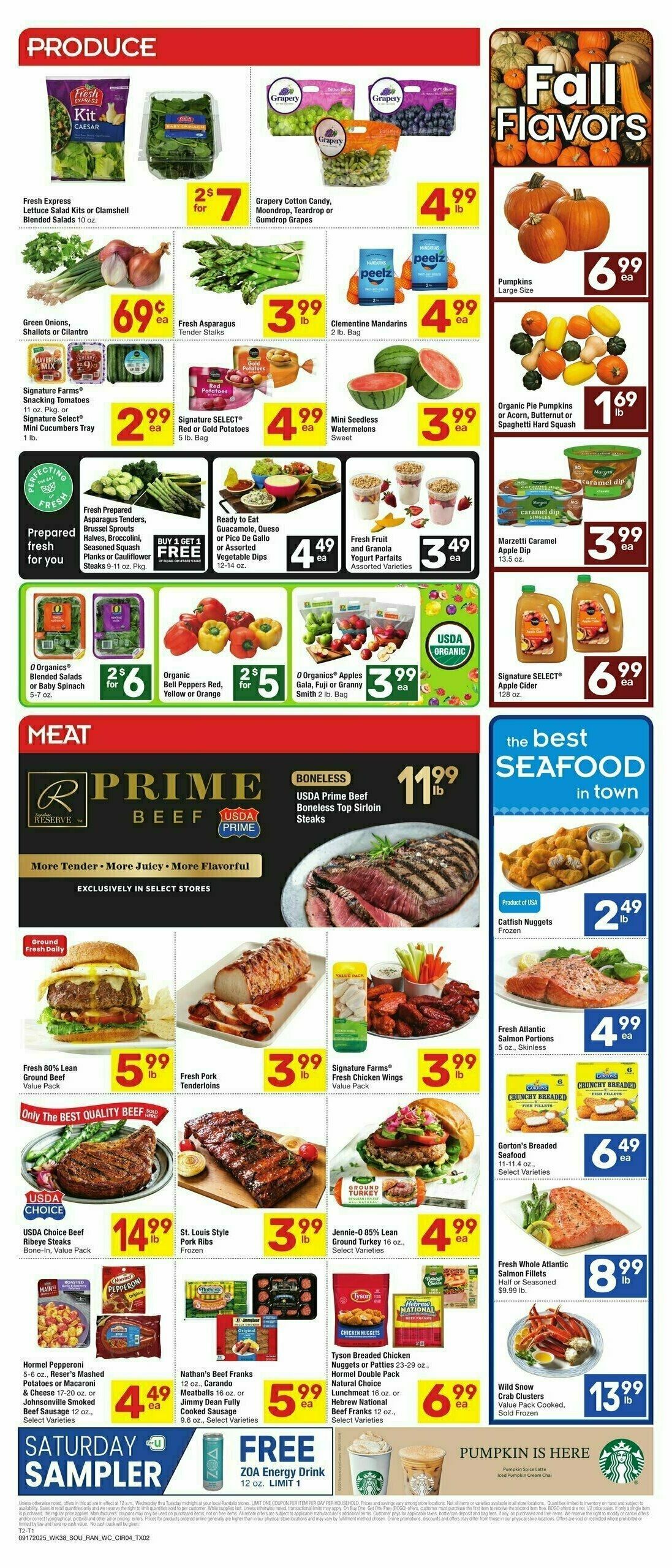 Randalls Weekly Ad from September 17