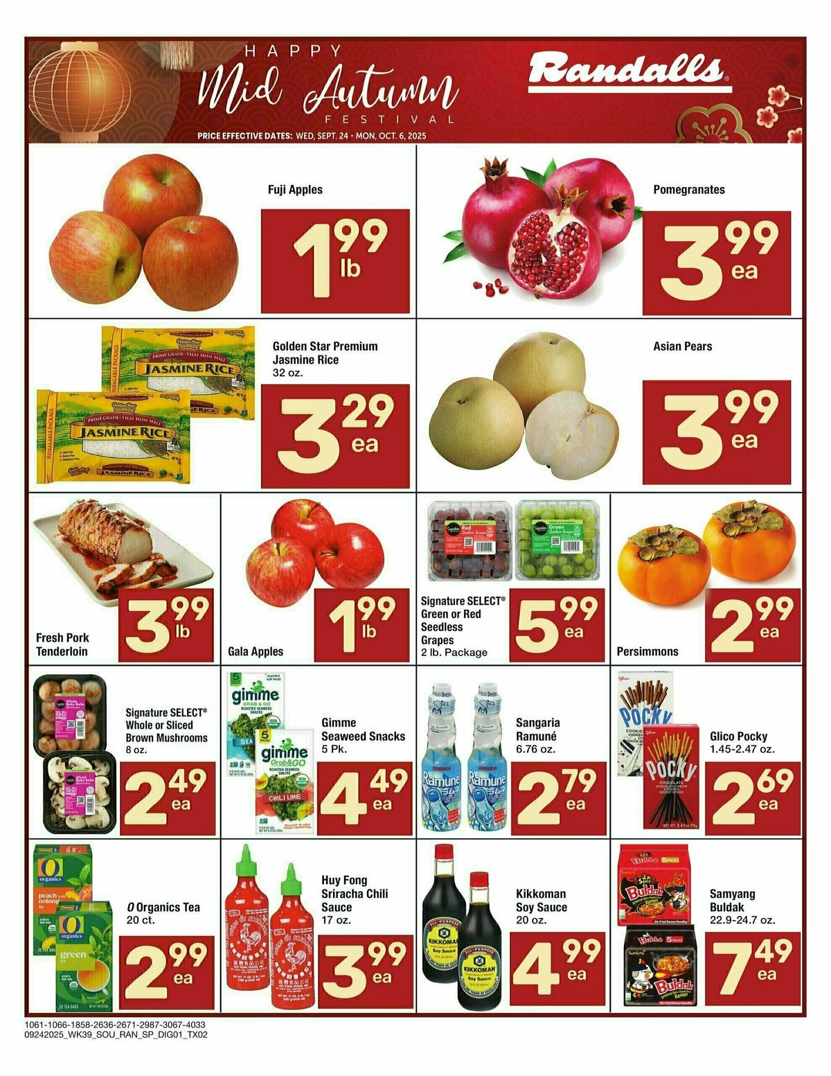 Randalls Specialty Publication Weekly Ad from September 24