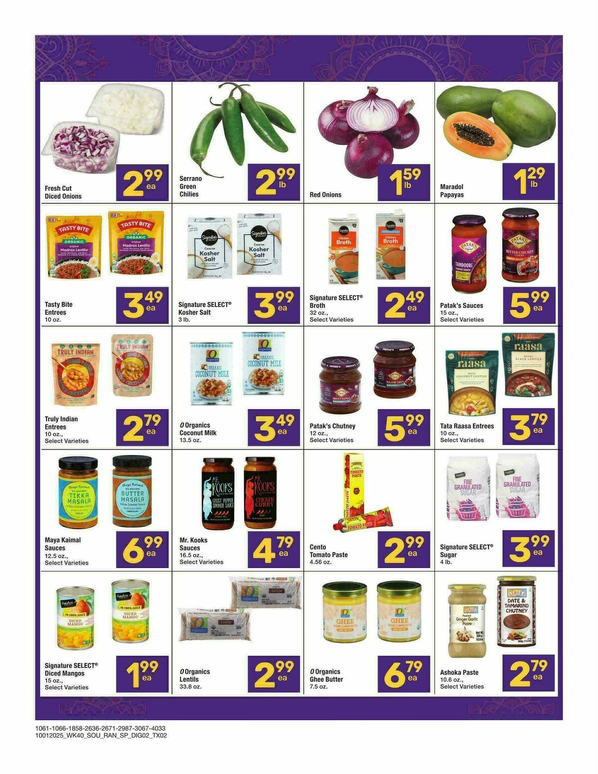 Randalls Specialty Publication Weekly Ad from October 1