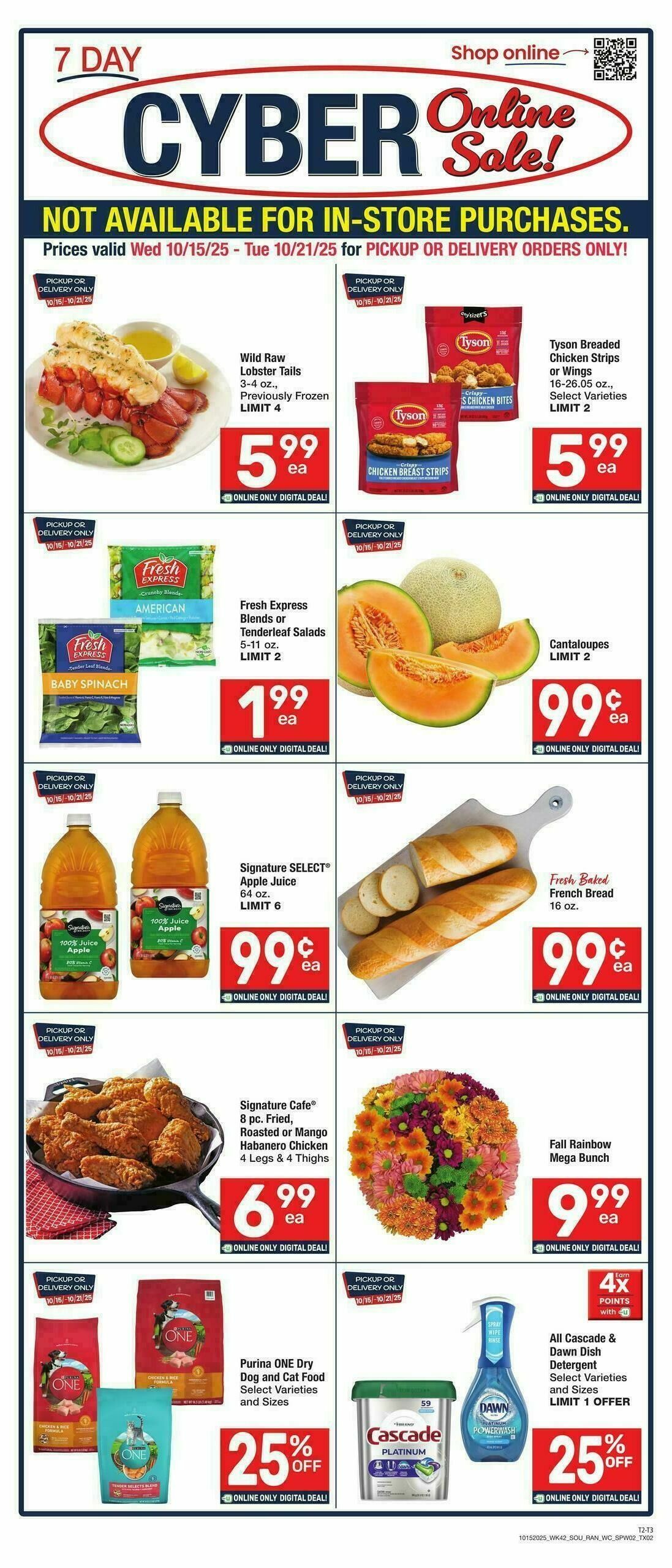Randalls Weekly Ad from October 15