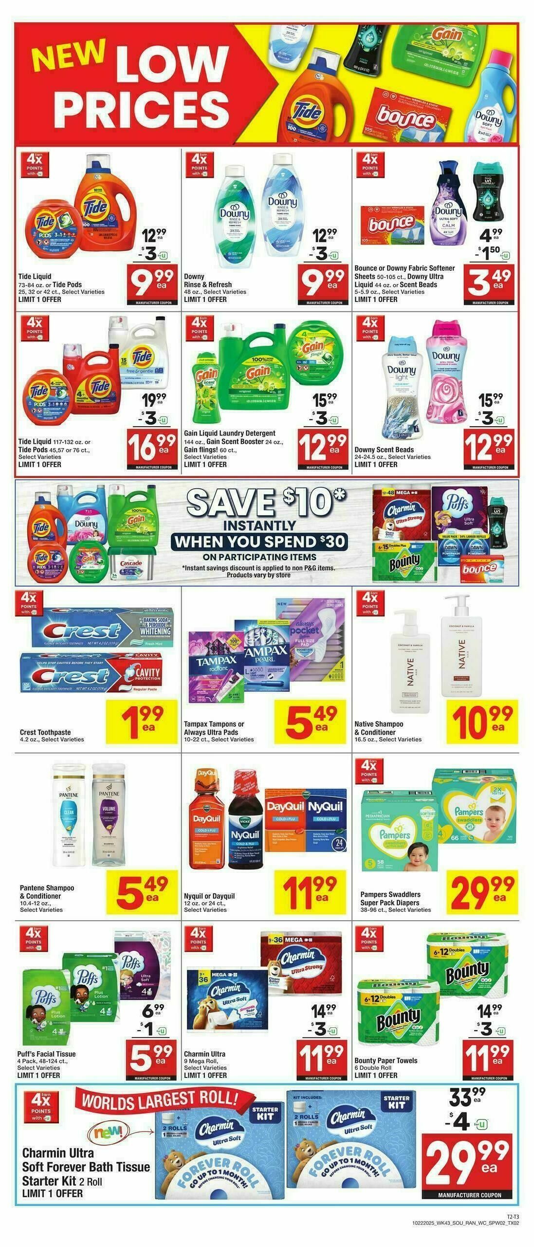 Randalls Weekly Ad from October 22