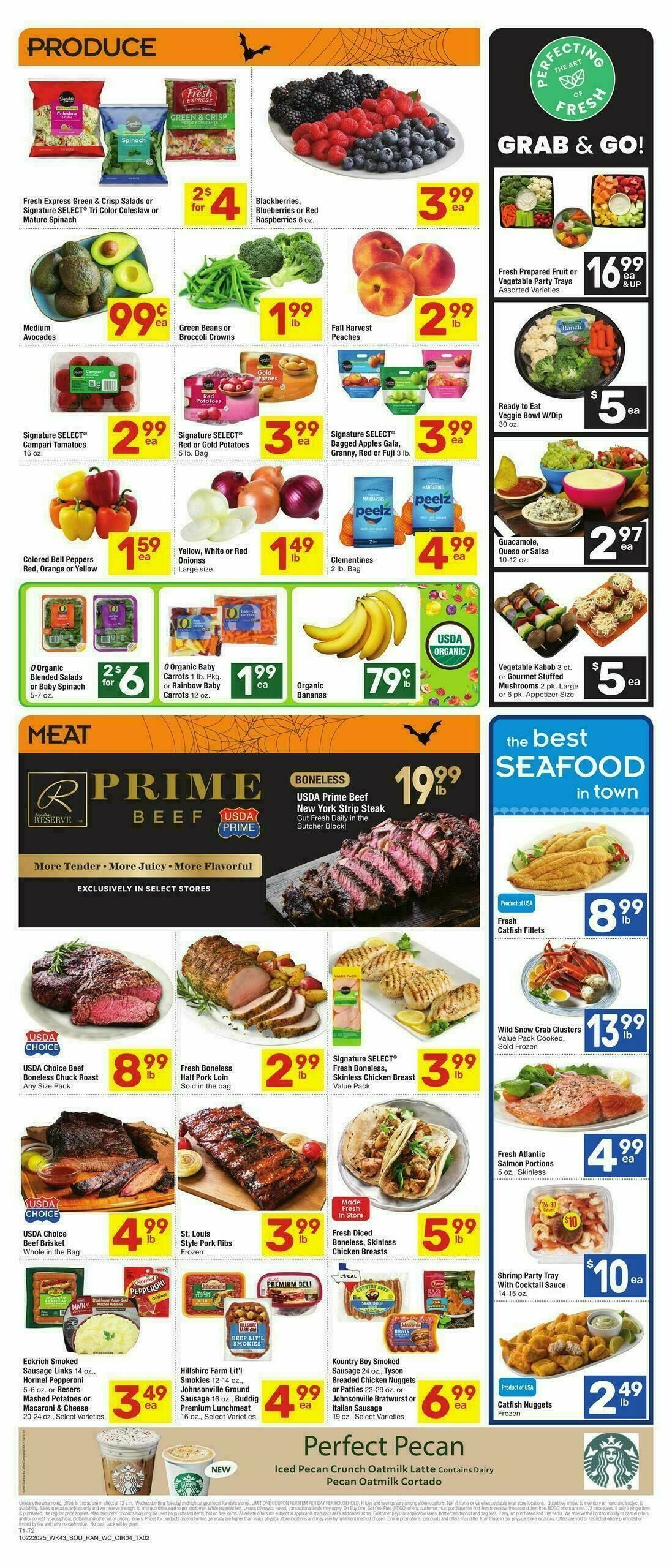 Randalls Weekly Ad from October 22
