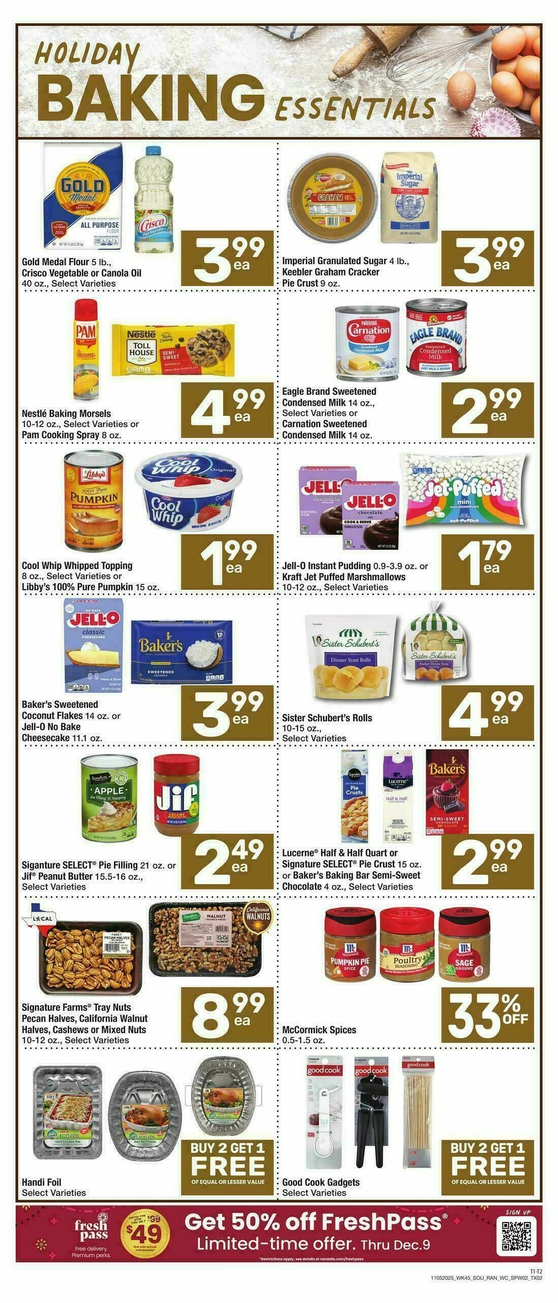 Randalls Weekly Ad from November 5