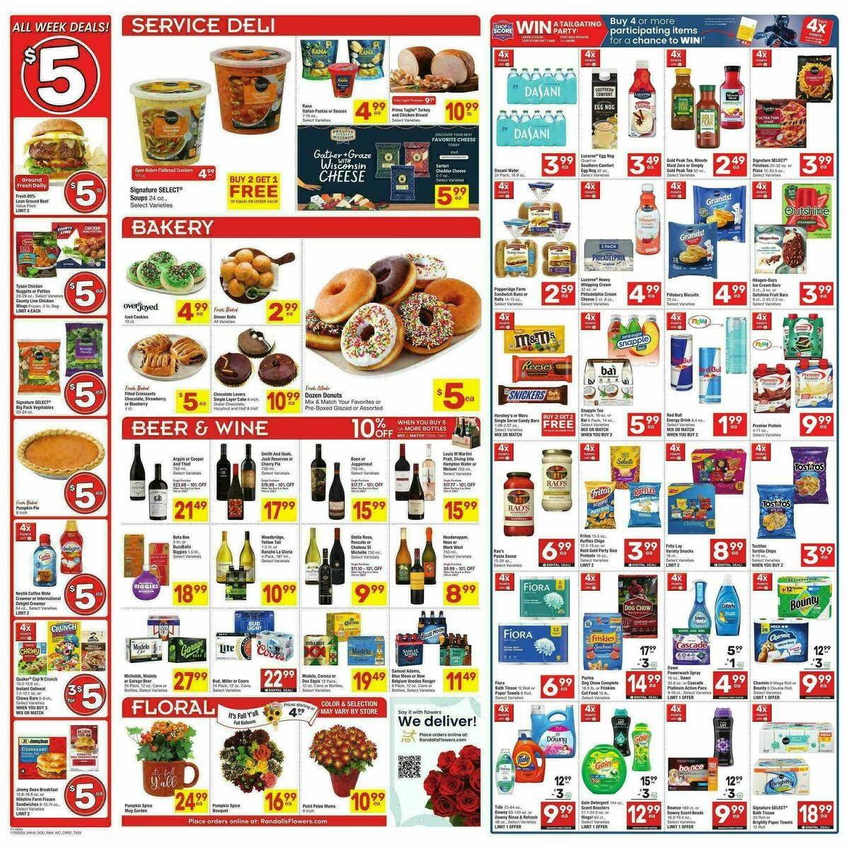 Randalls Weekly Ad from November 5