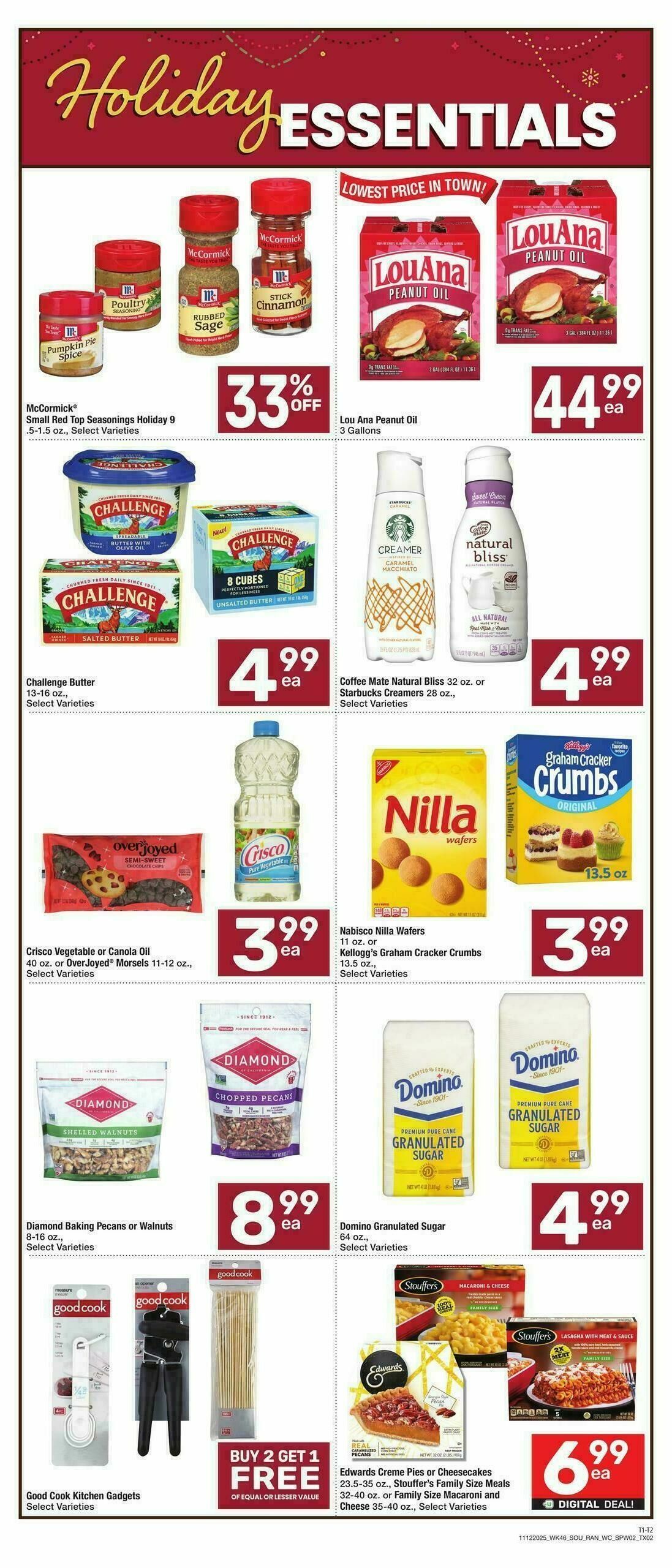 Randalls Weekly Ad from November 12
