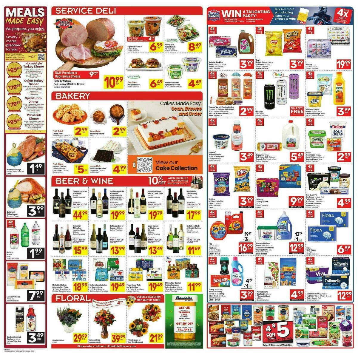 Randalls Weekly Ad from November 12