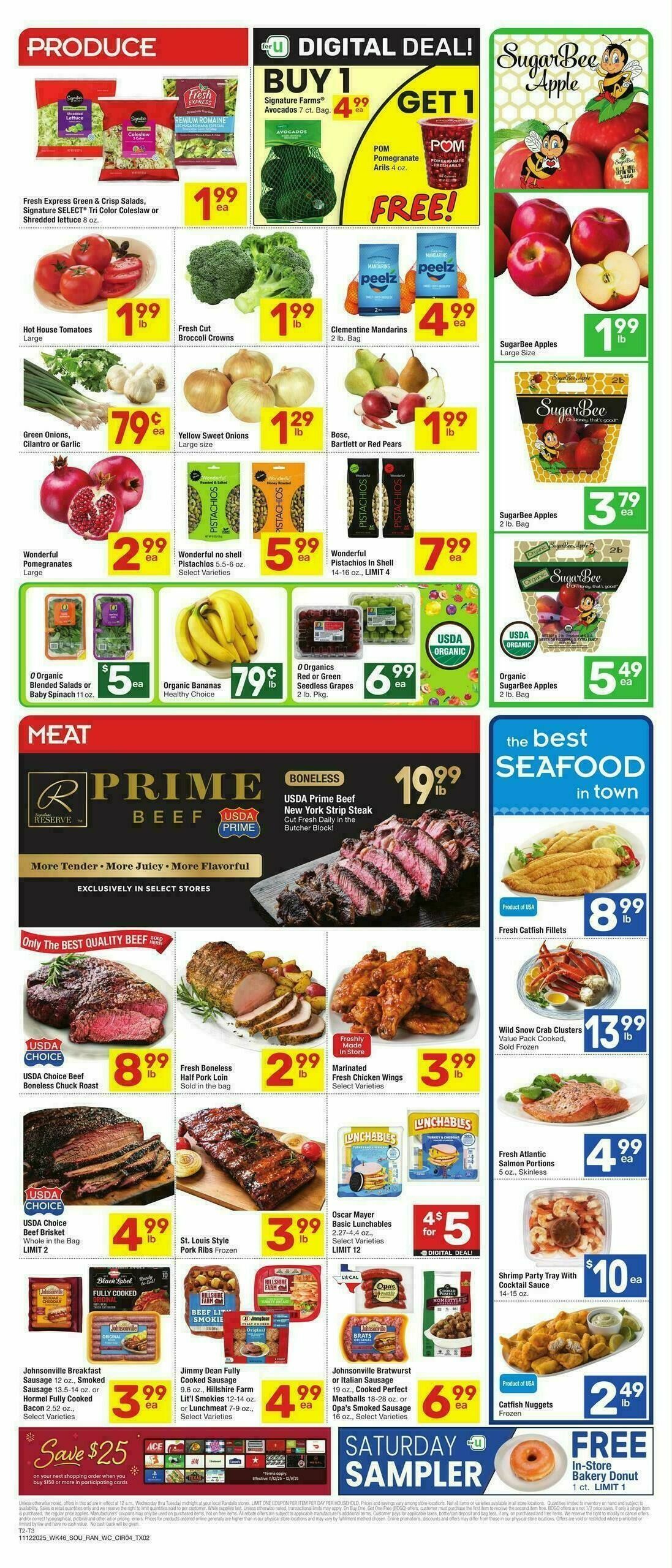 Randalls Weekly Ad from November 12