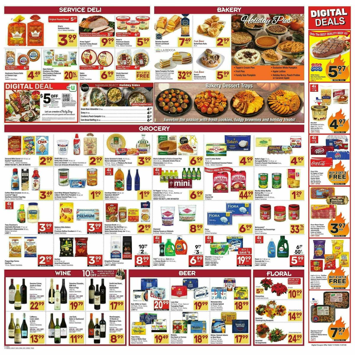 Randalls Weekly Ad from November 19