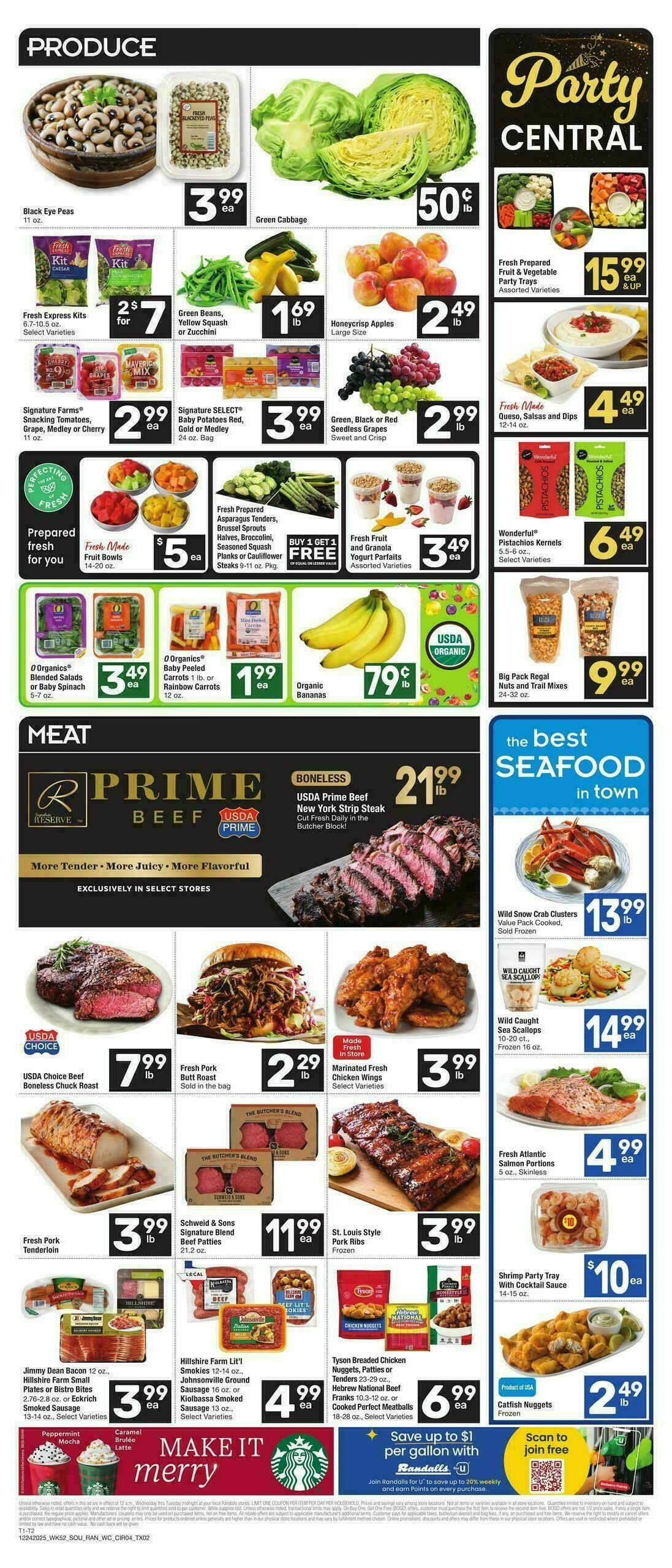 Randalls Weekly Ad from December 26