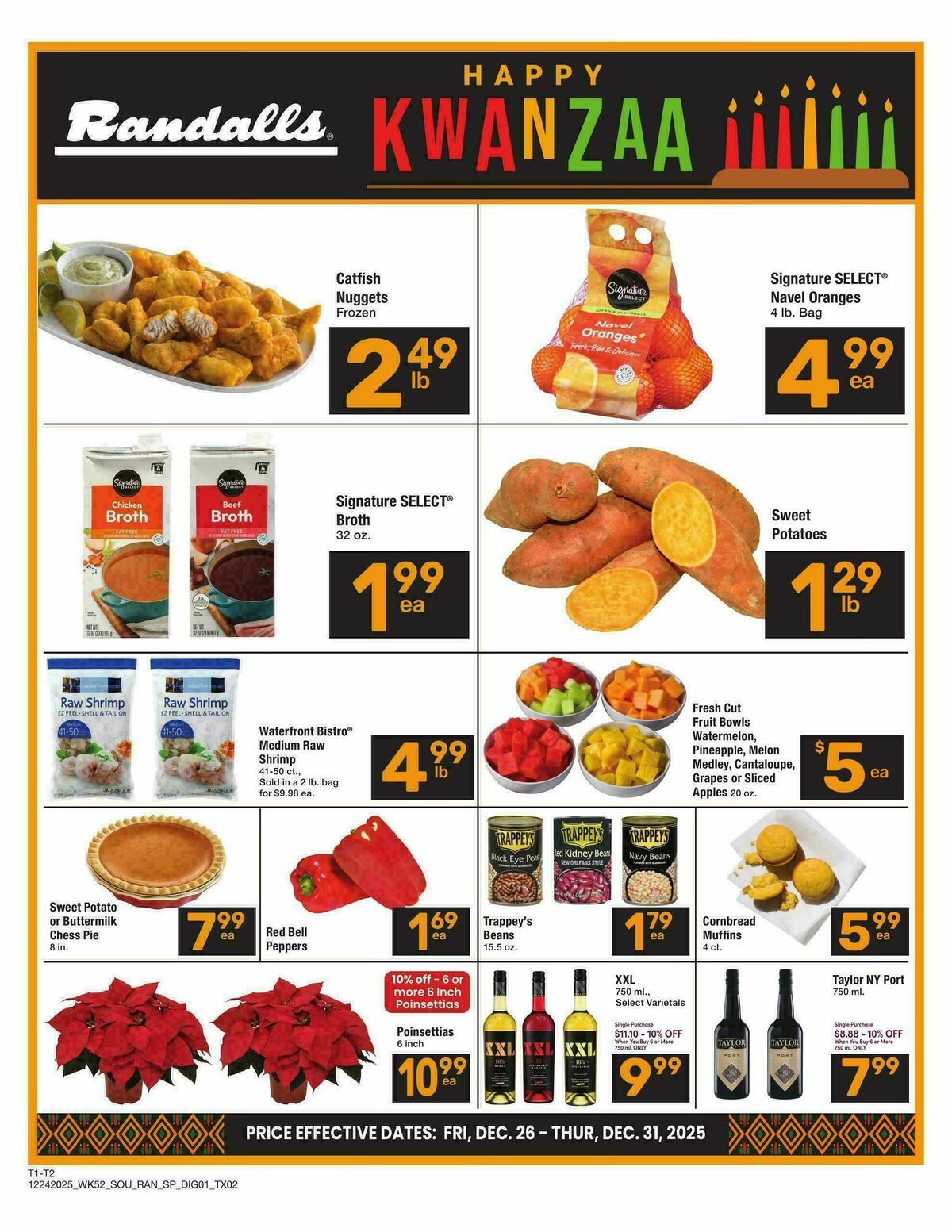 Randalls Weekly Ad from December 26