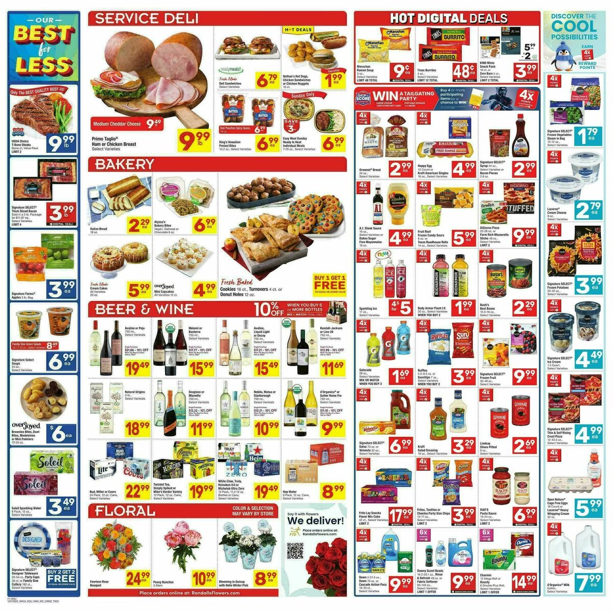 Randalls Weekly Ad from January 1