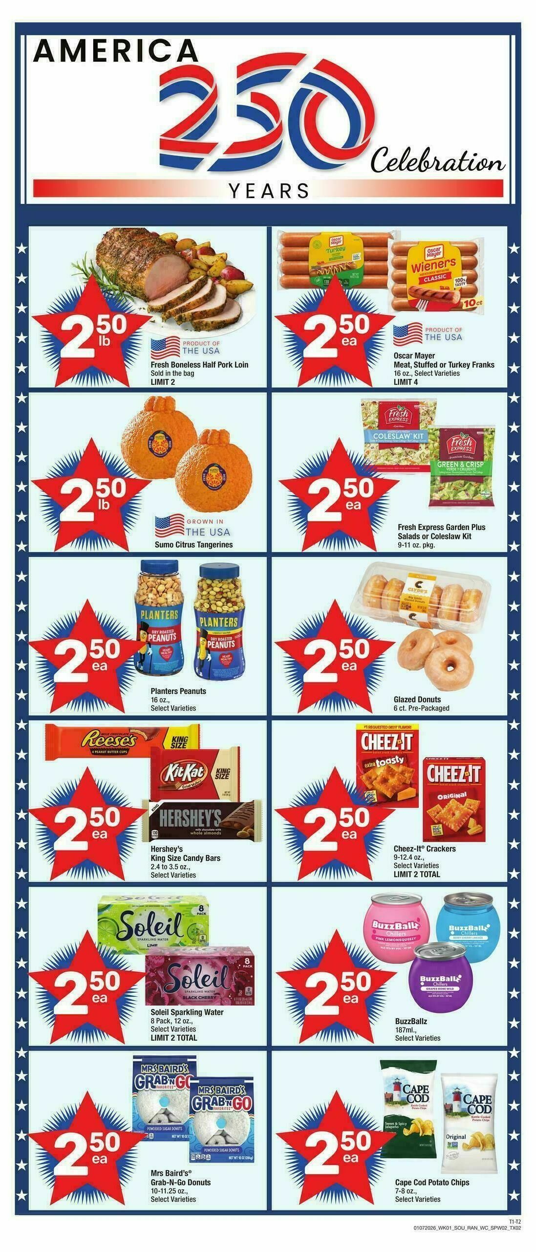 Randalls Weekly Ad from January 7