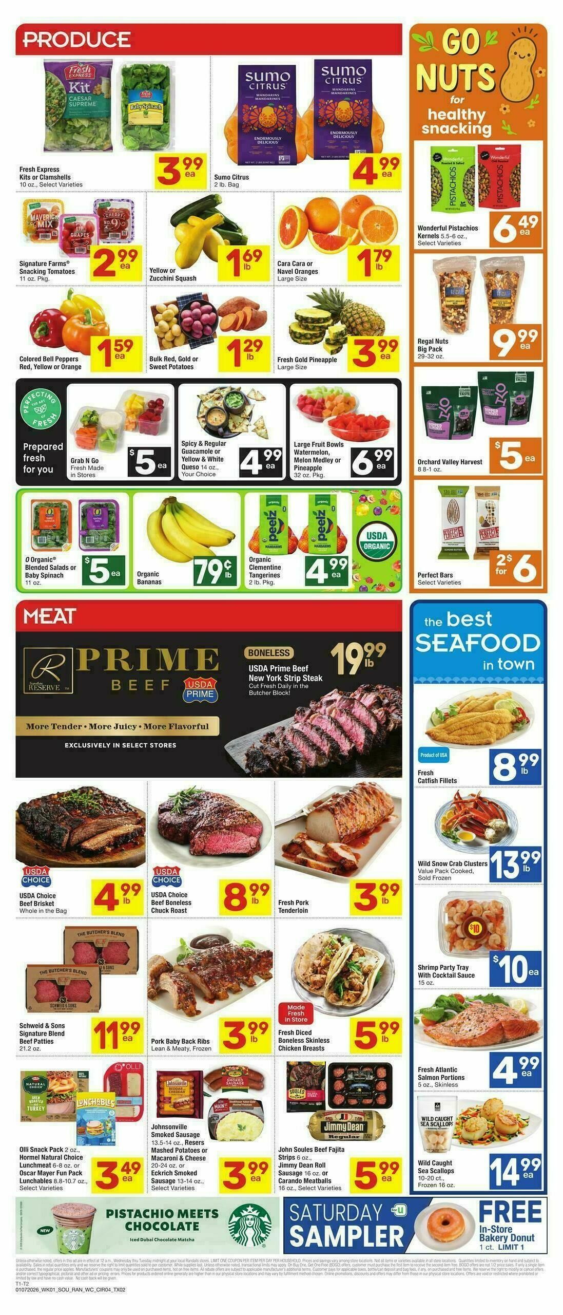 Randalls Weekly Ad from January 7